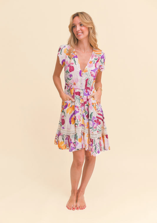 SWEET LILY PRINT CARMEN MINI