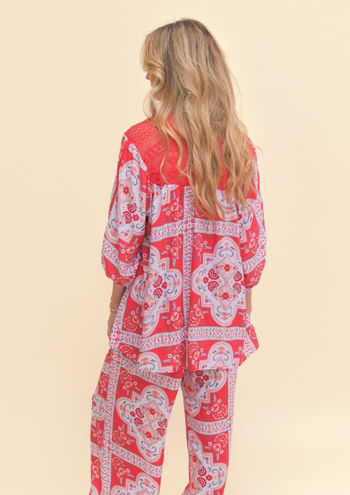 ROSA PRINT FLORENCE TOP