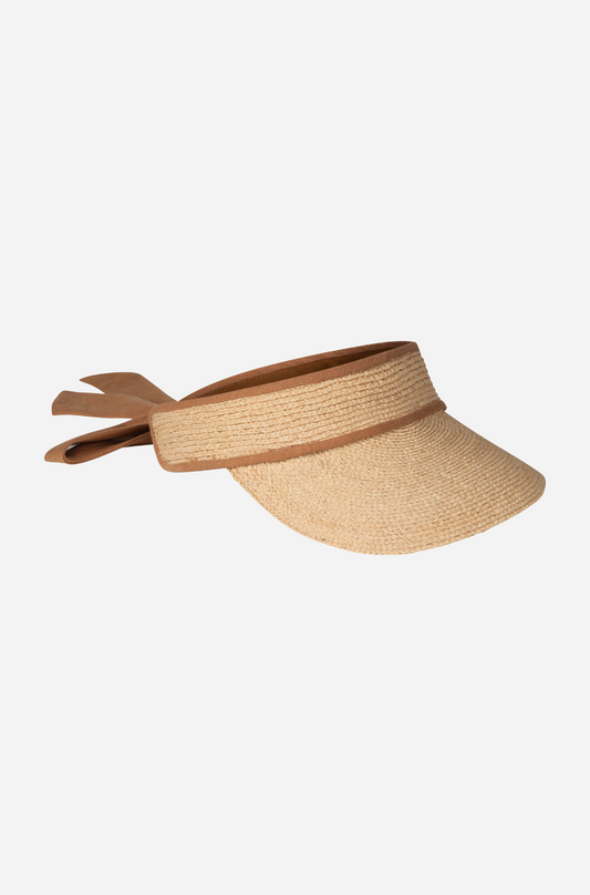 LINEN VISOR - NATURAL