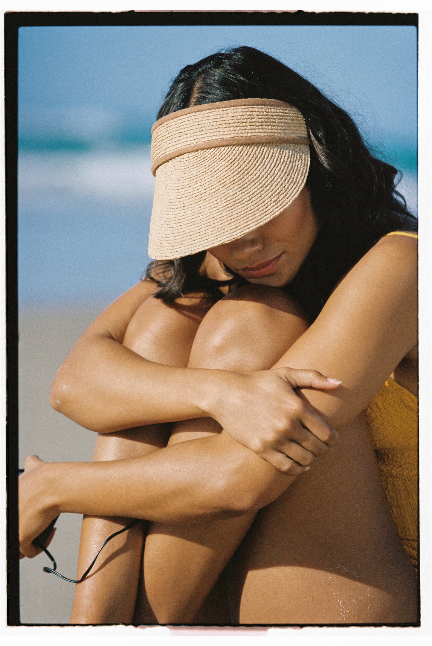 LINEN VISOR - NATURAL