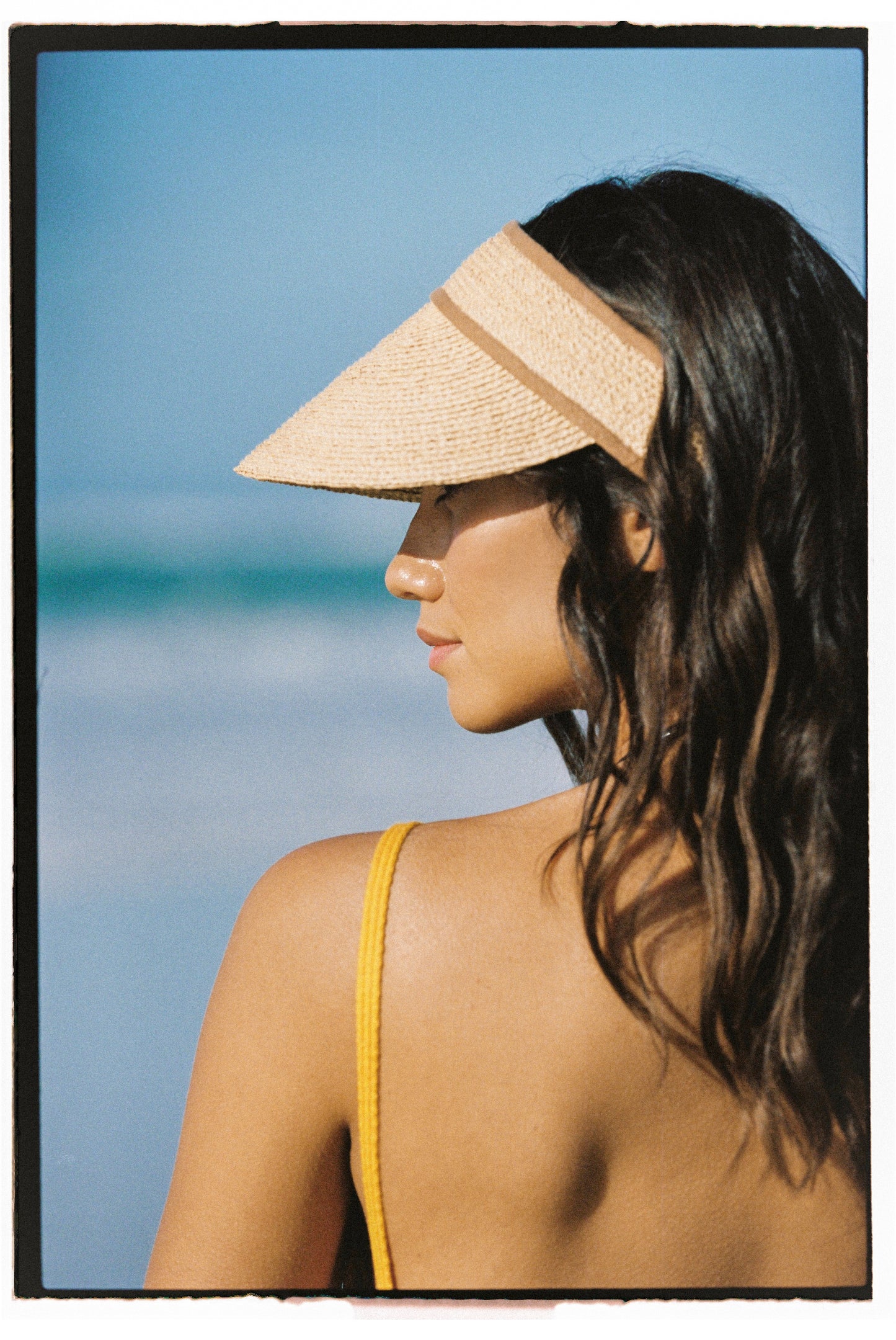 LINEN VISOR - NATURAL