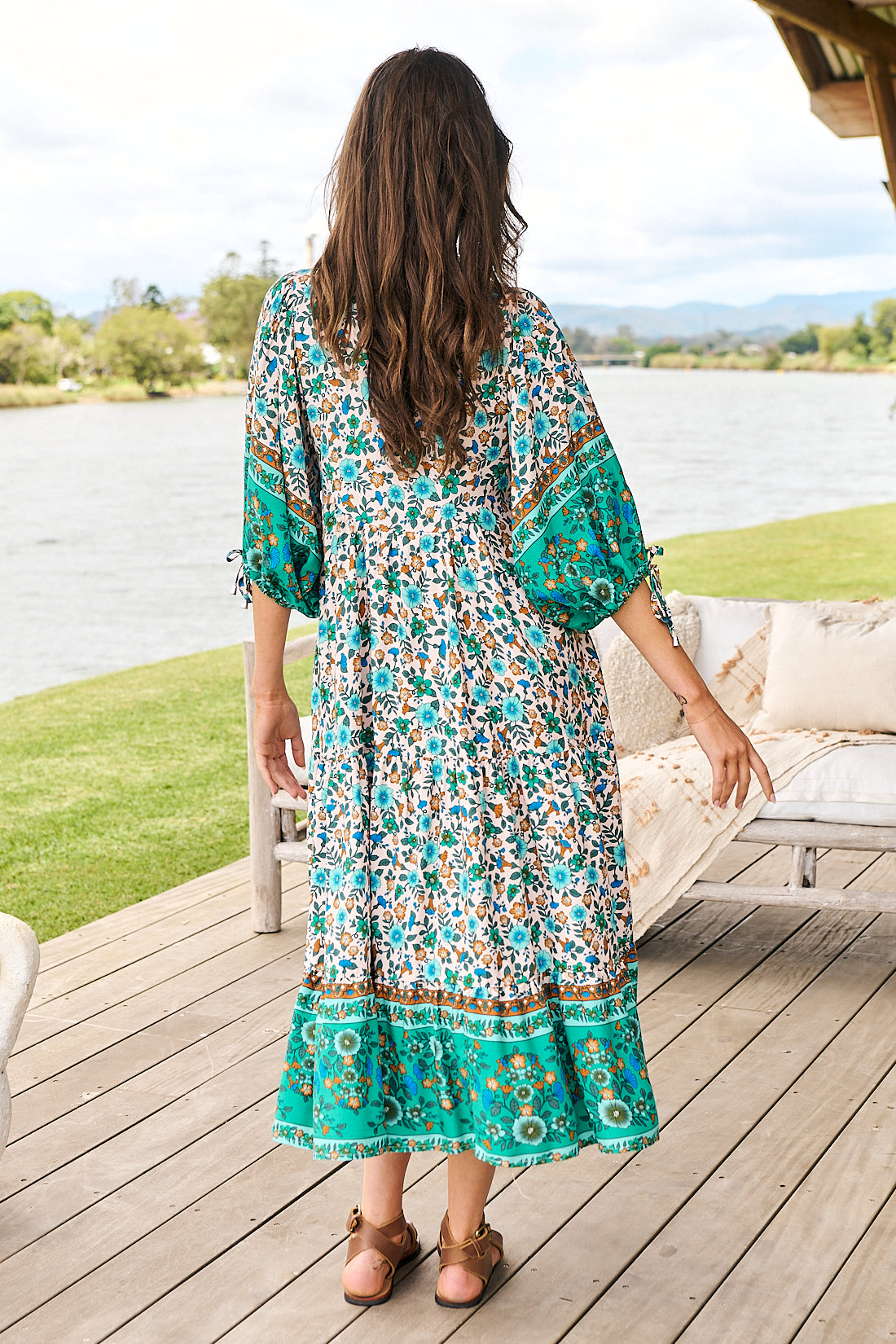 BELOVED PRINT RIA DRESS