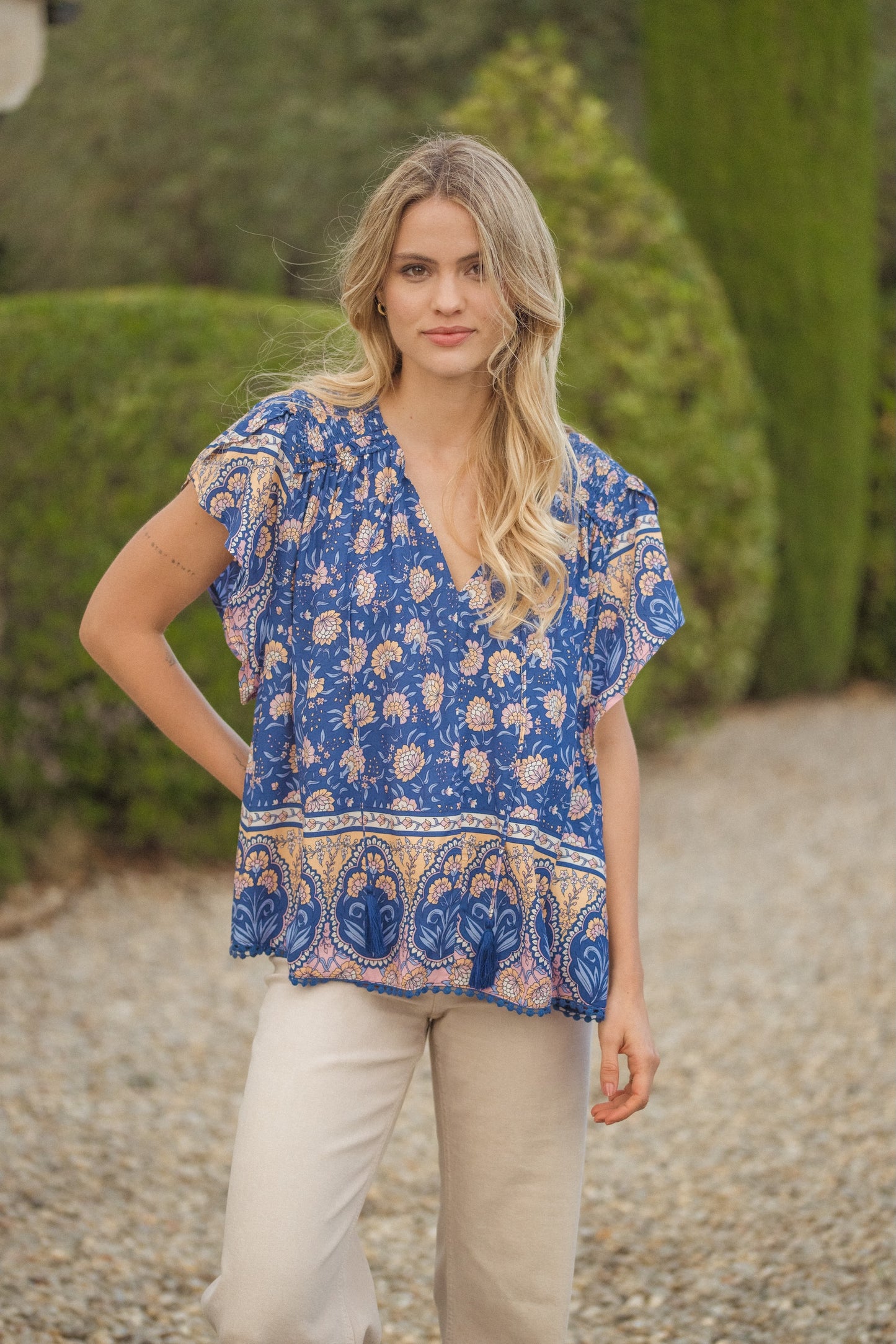 CAMELIA PRINT FISICO TOP