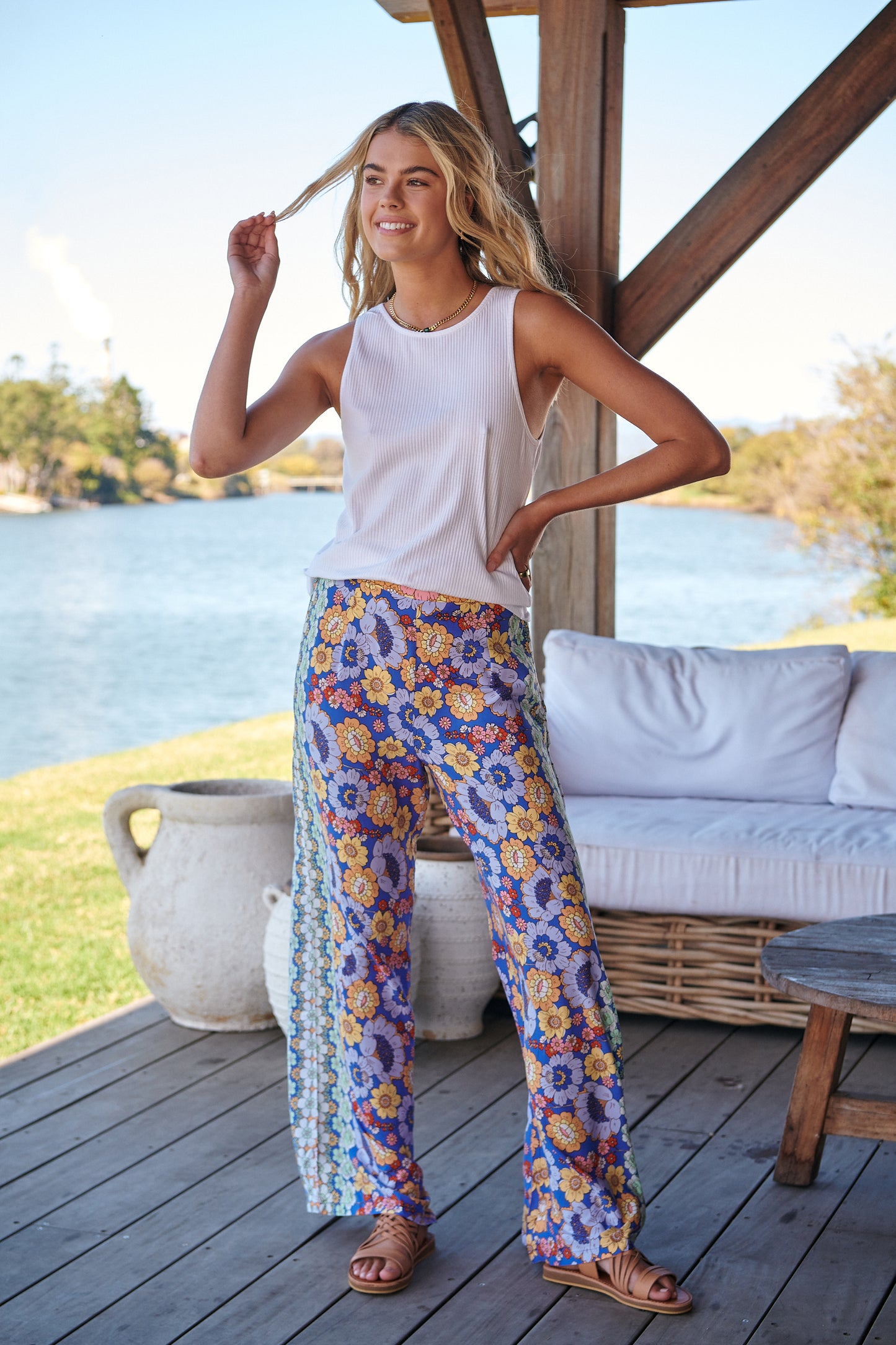 EDEN PRINT JAX PANTS