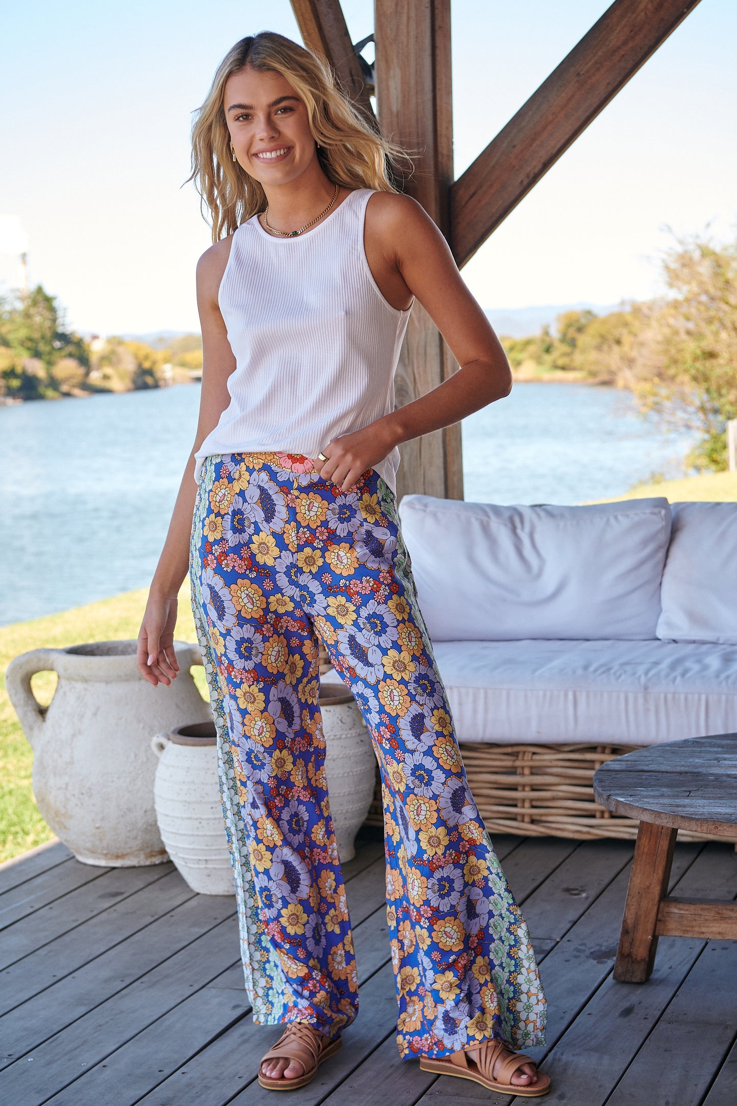 EDEN PRINT JAX PANTS