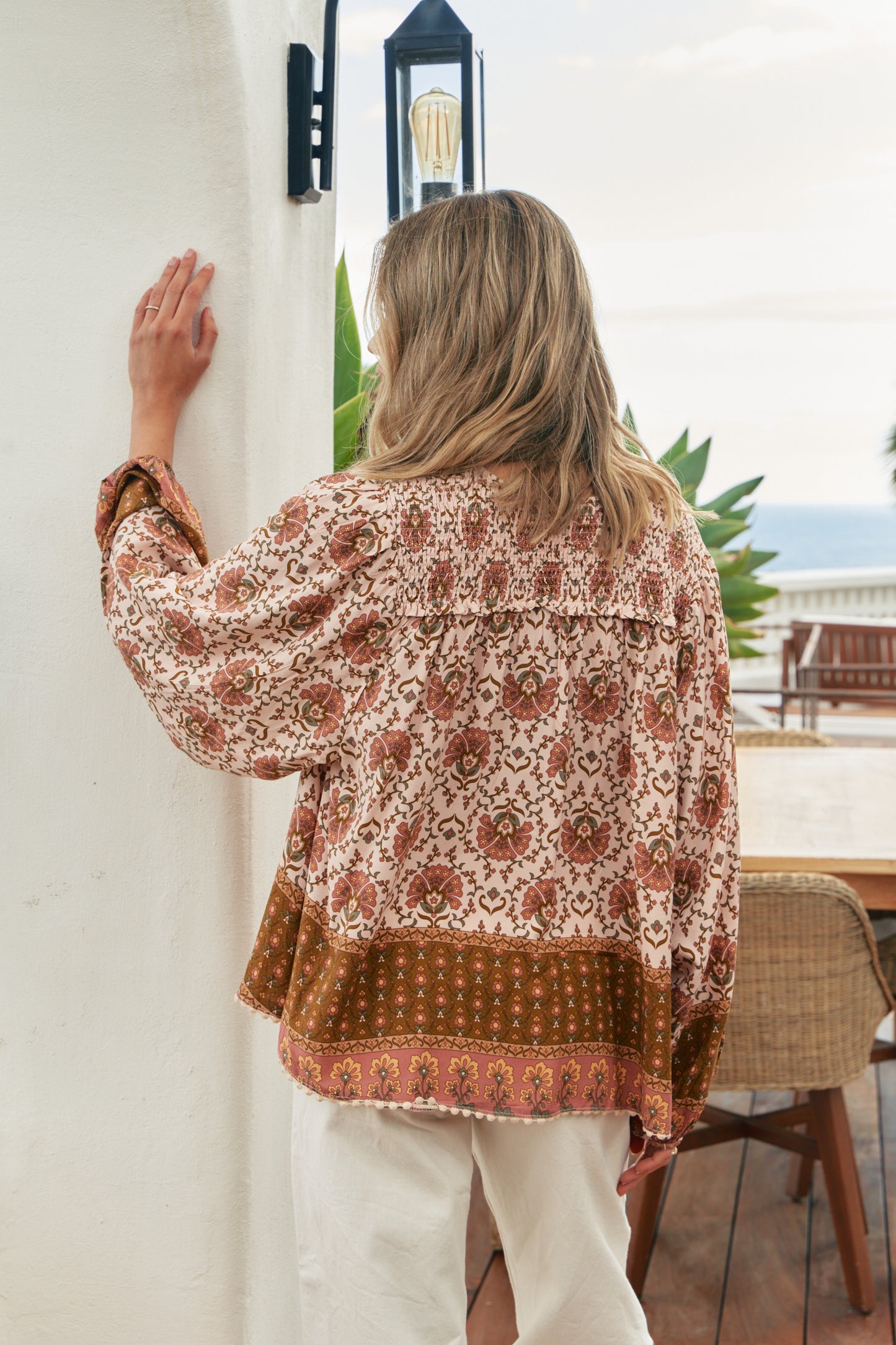 WILD GYPSY PRINT RUE TOP