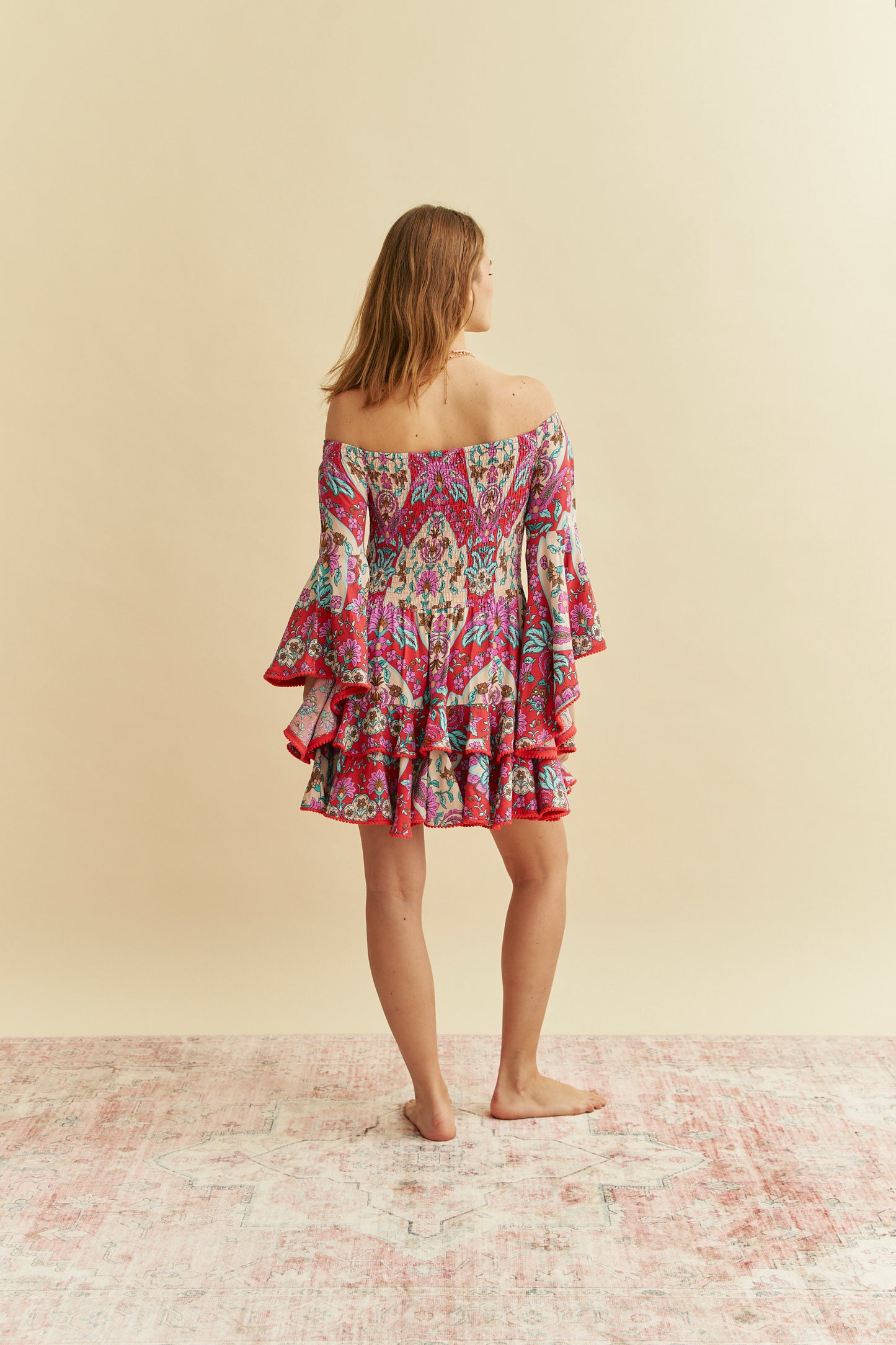 BAPTISTE PRINT PRIMROSE DRESS