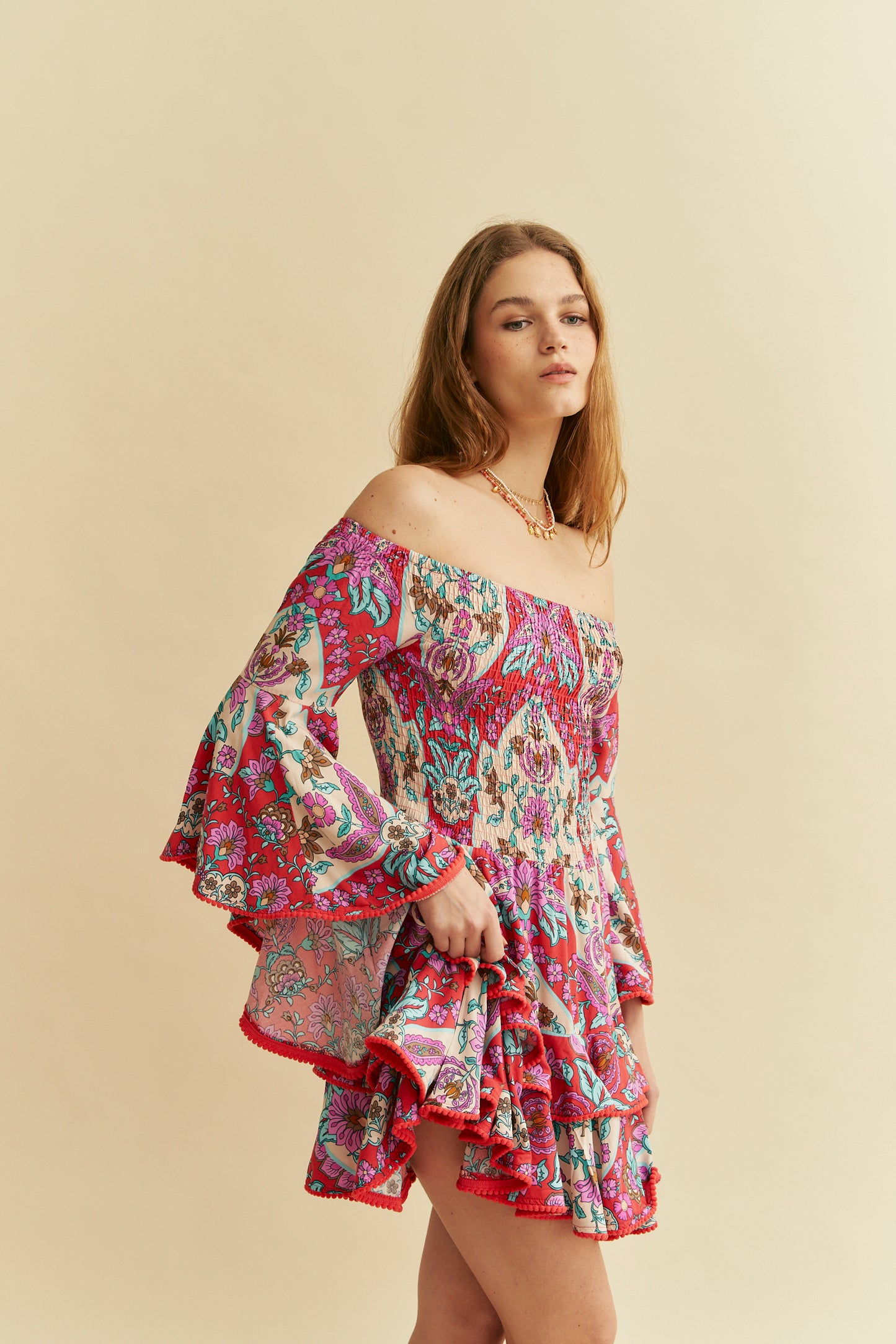 BAPTISTE PRINT PRIMROSE DRESS