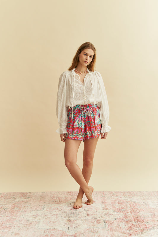 BAPTISTE PRINT CHARLIE SHORTS