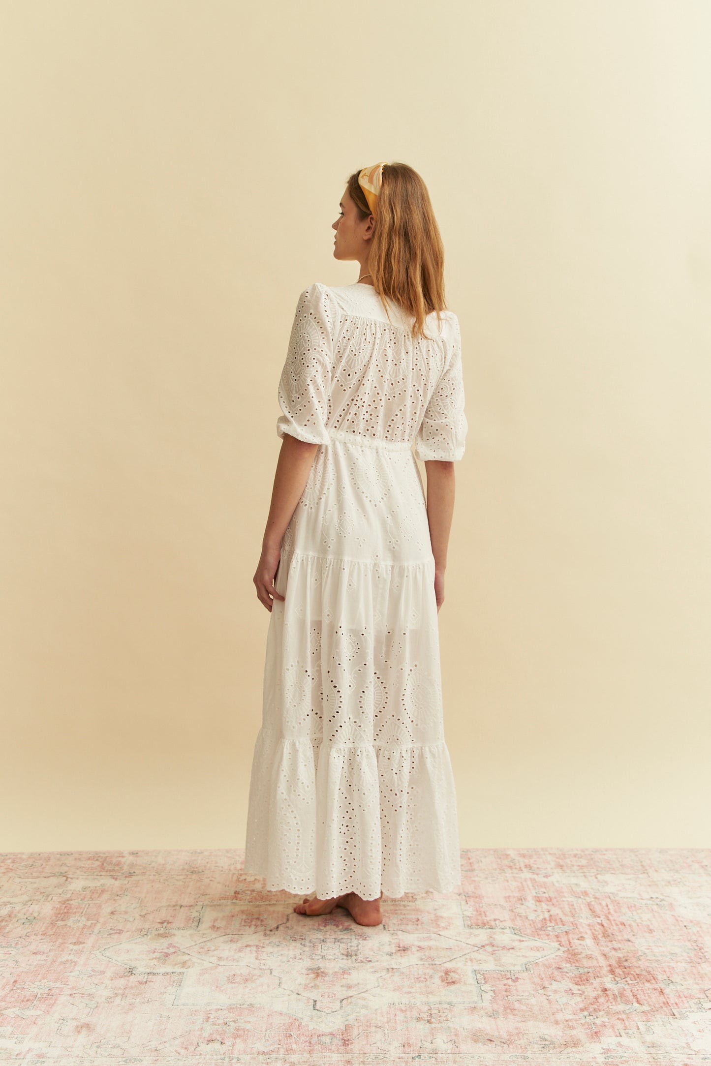 EMBROIDERED TESSA MAXI