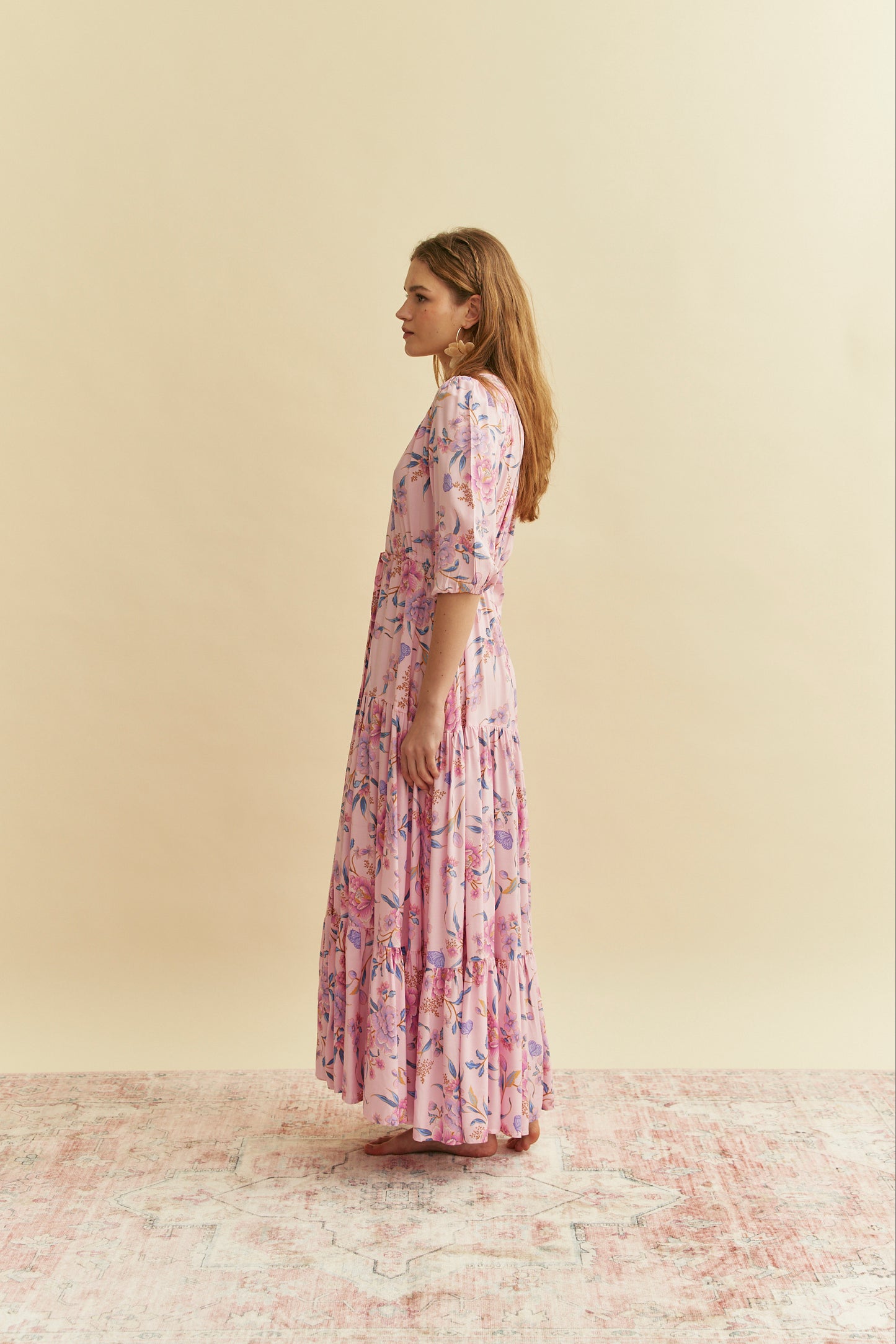 ENCHANTED BLOOMS PRINT TESSA MAXI