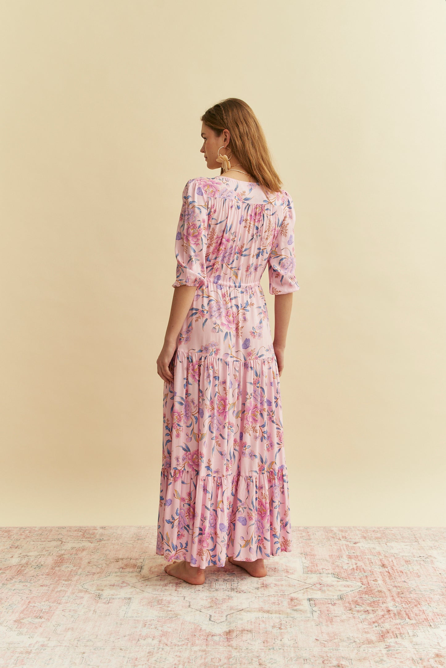 ENCHANTED BLOOMS PRINT TESSA MAXI