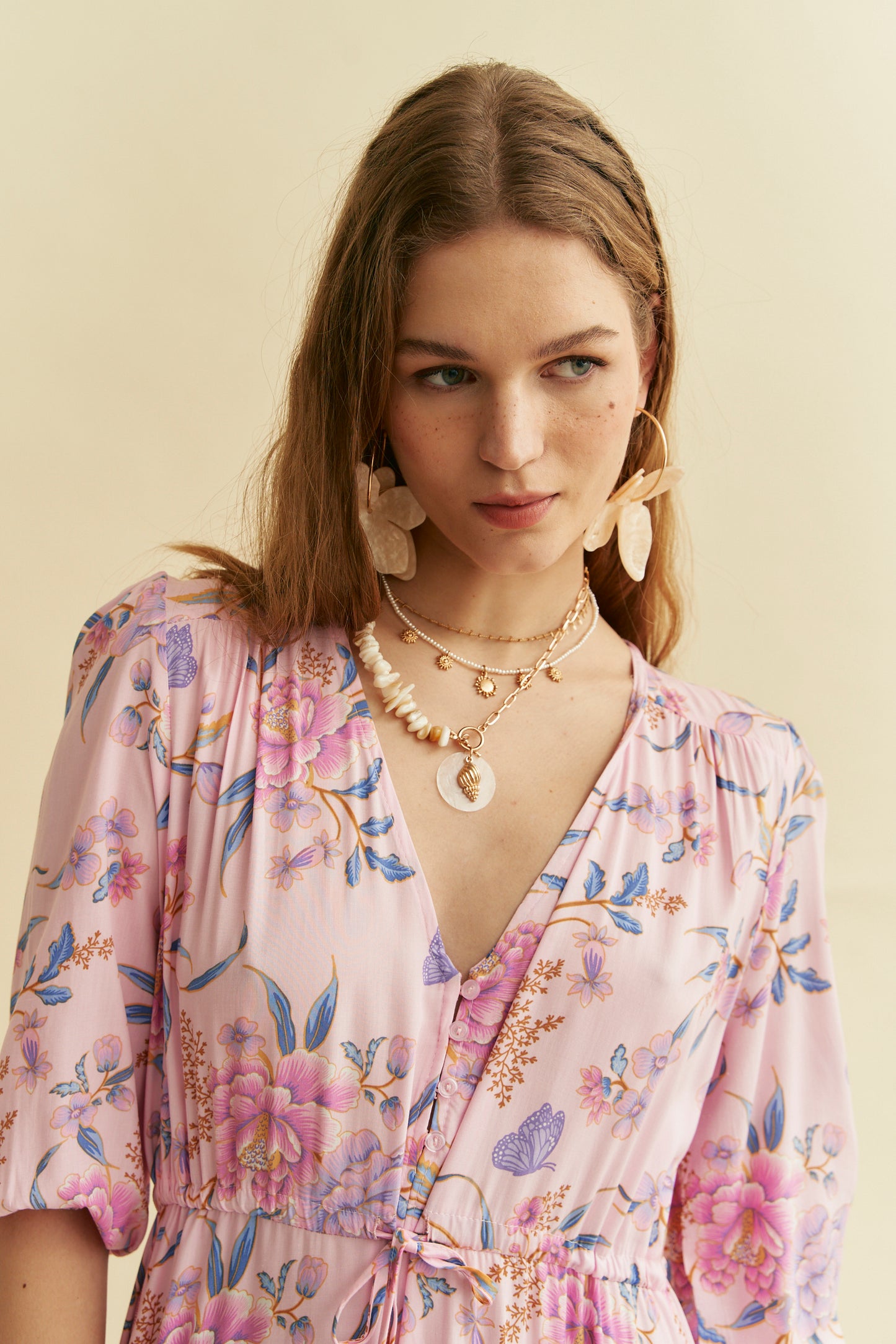ENCHANTED BLOOMS PRINT TESSA MAXI