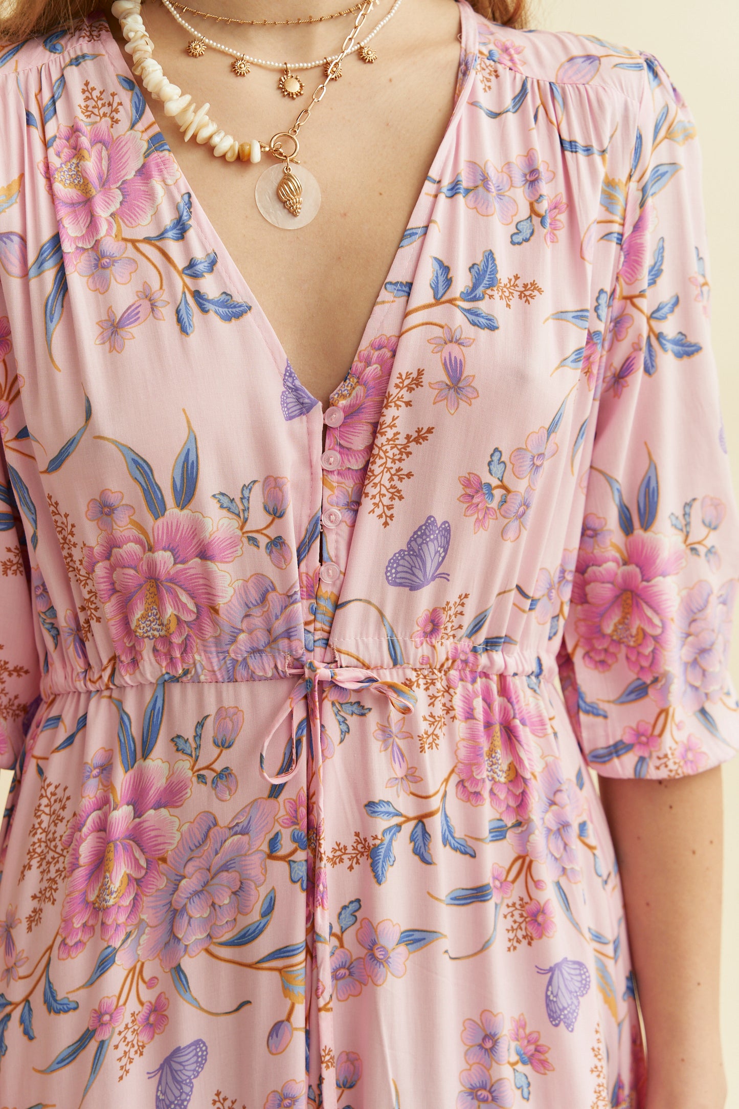 ENCHANTED BLOOMS PRINT TESSA MAXI