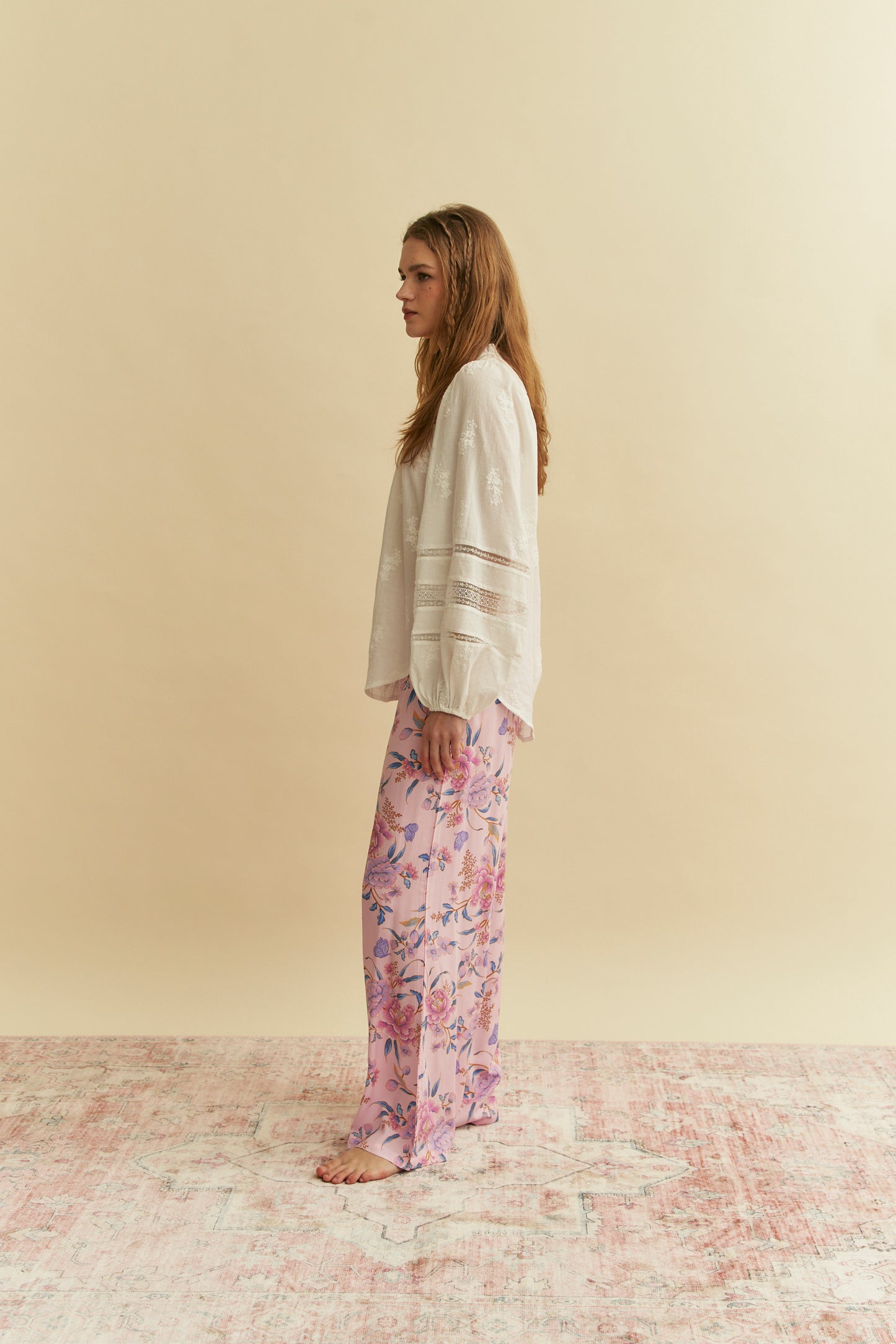 ENCHANTED BLOOMS PRINT JAX PANTS