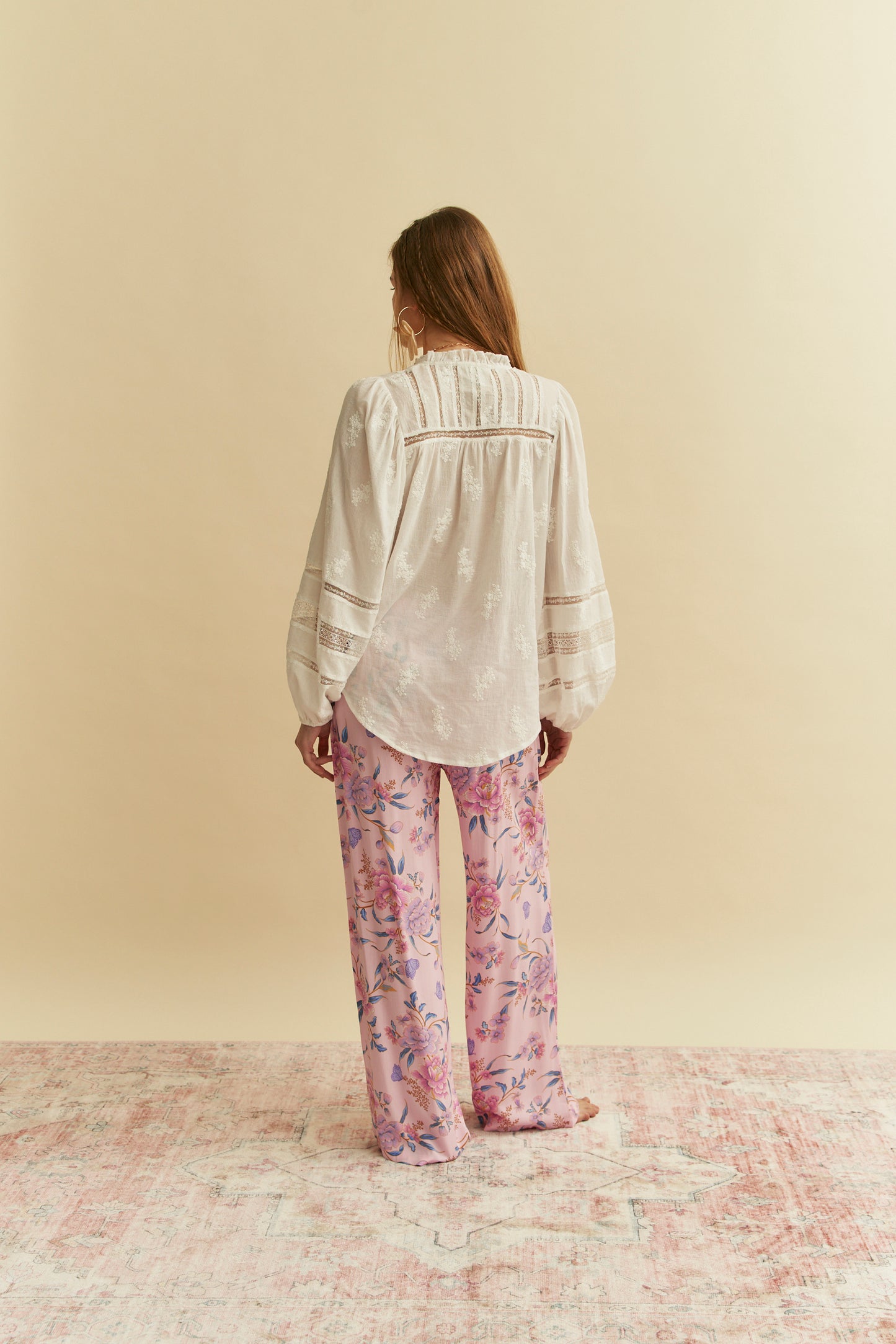 ENCHANTED BLOOMS PRINT JAX PANTS
