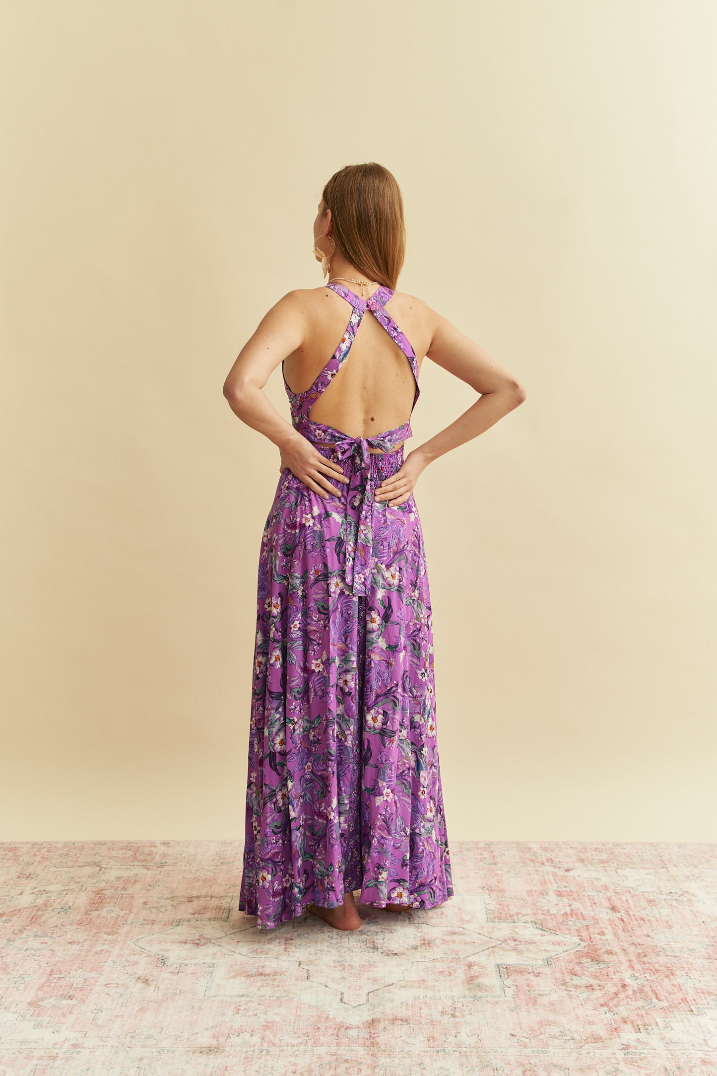 RHODIUM PRINT ENDLESS SUMMER DRESS