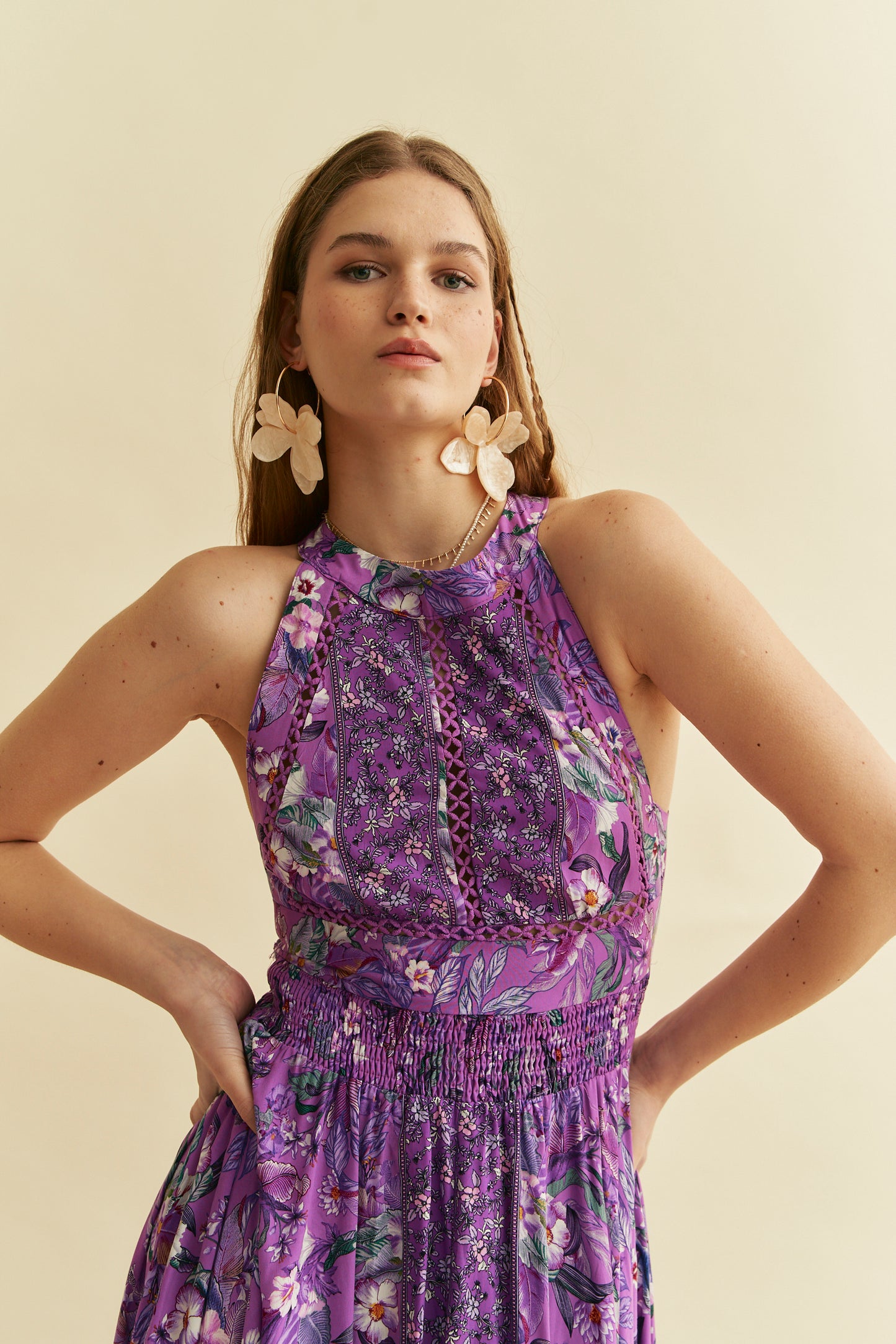 RHODIUM PRINT ENDLESS SUMMER DRESS
