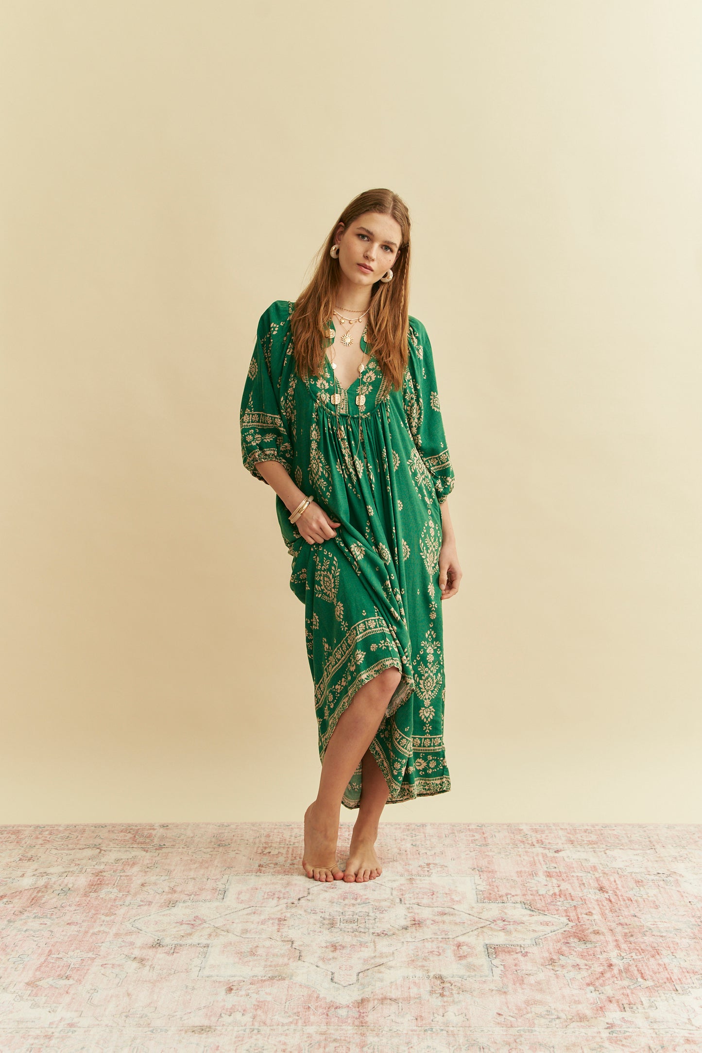 KIVA PRINT BOHEME MIDI