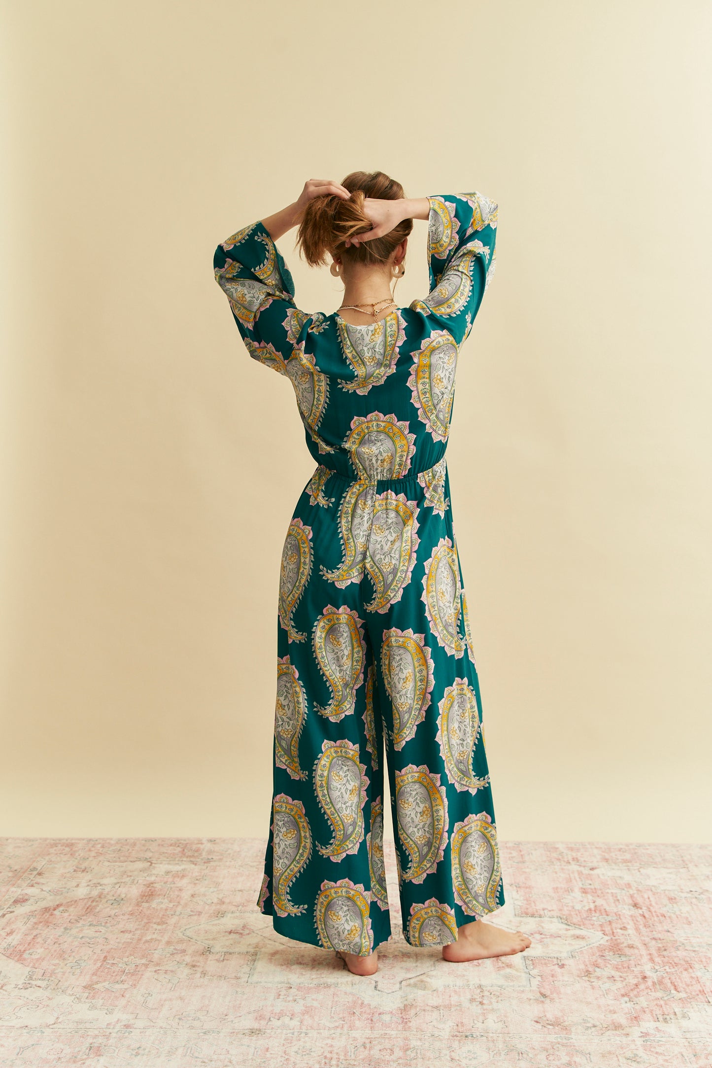 MAHALA PRINT HARLOW JUMPSUIT