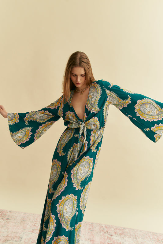 MAHALA PRINT HARLOW JUMPSUIT