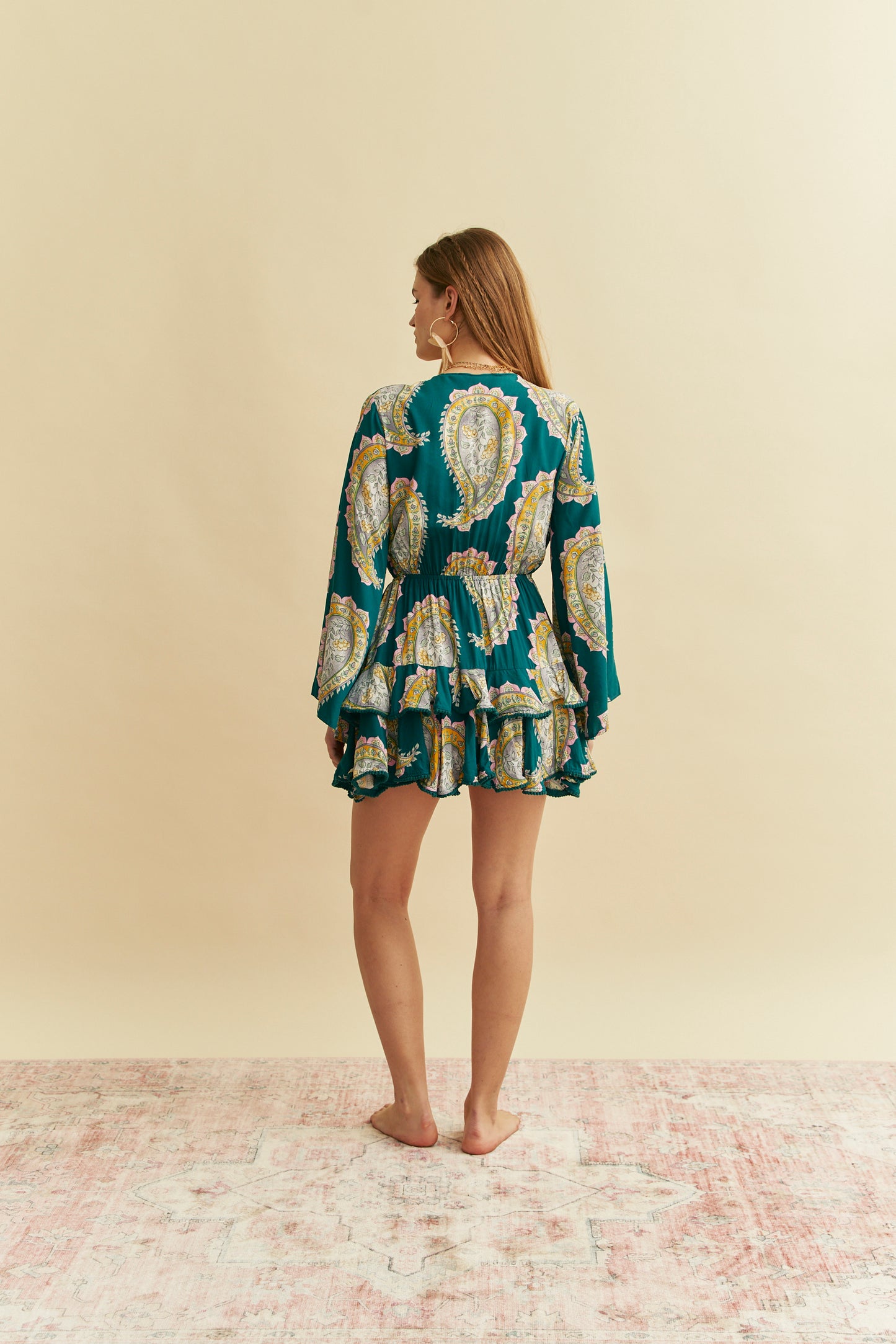 MAHALA PRINT FLORIN MINI DRES
