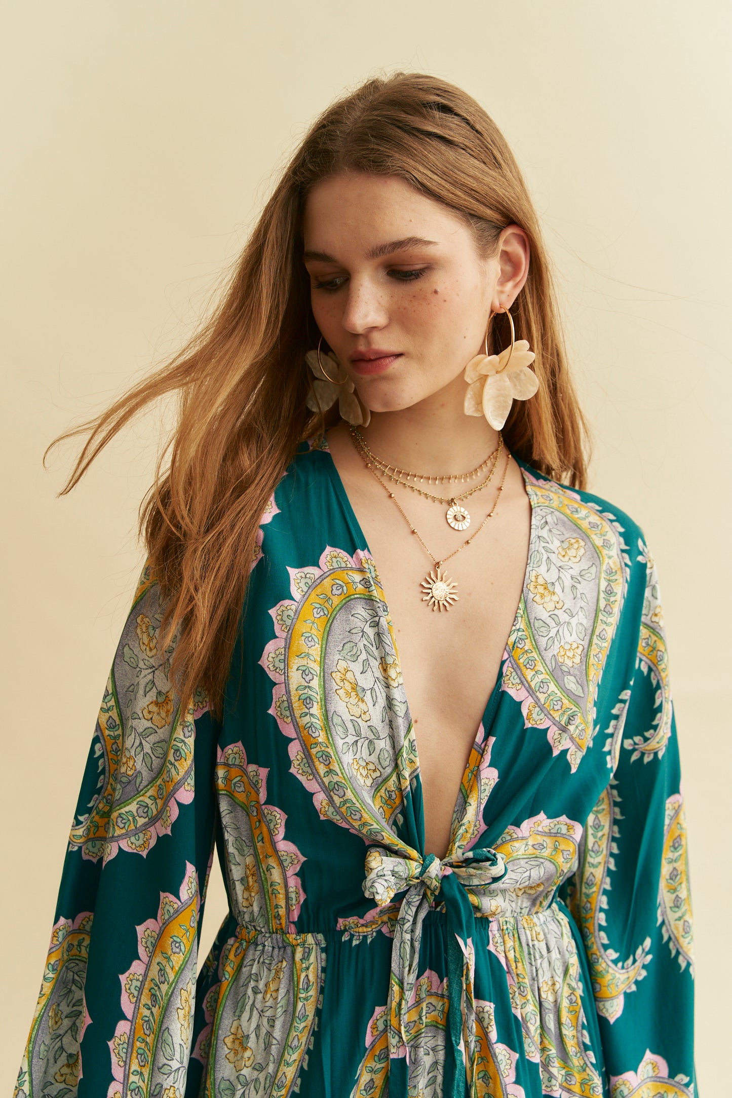 MAHALA PRINT FLORIN MINI DRES