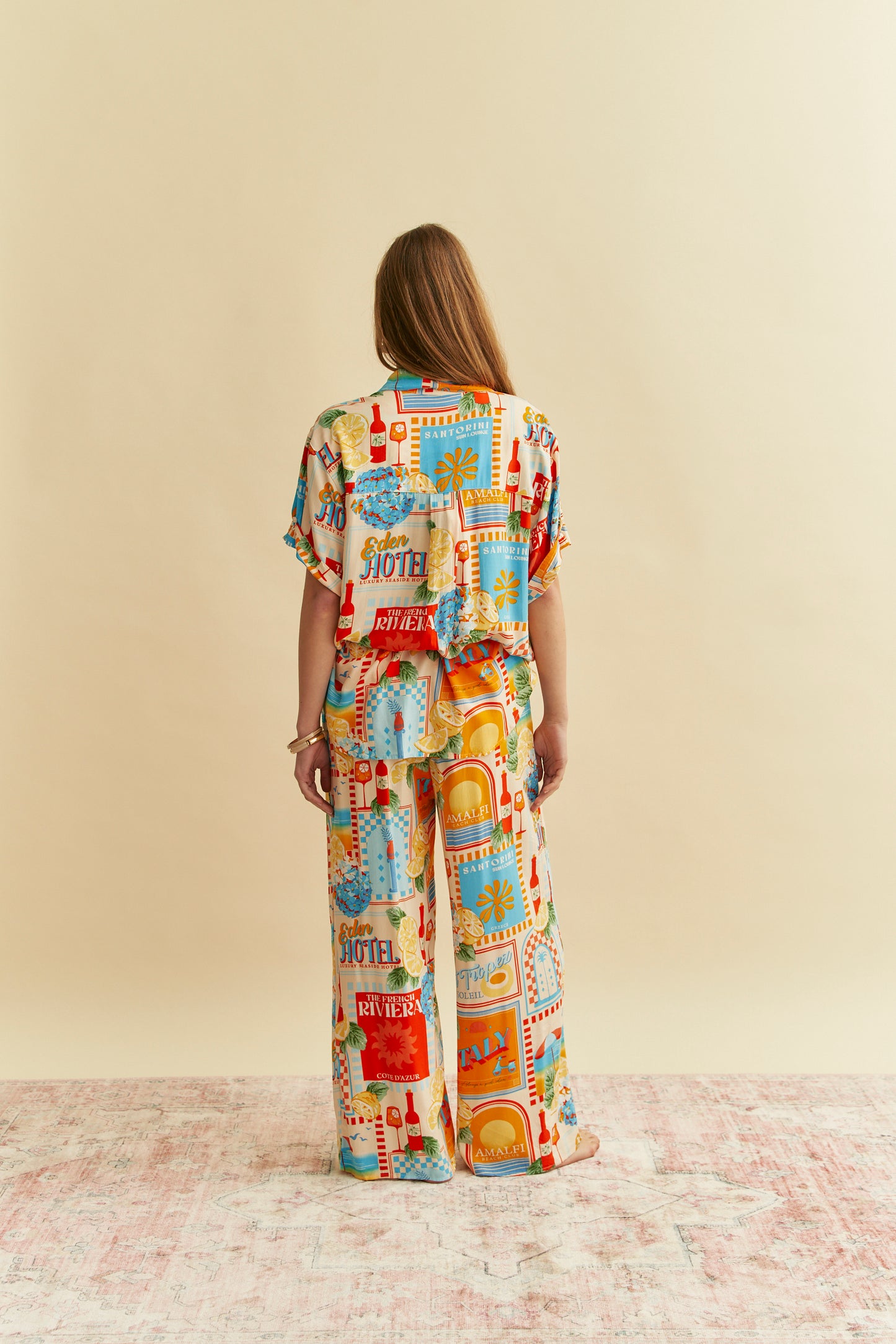 SUN LOUNGER PRINT CICI PANT