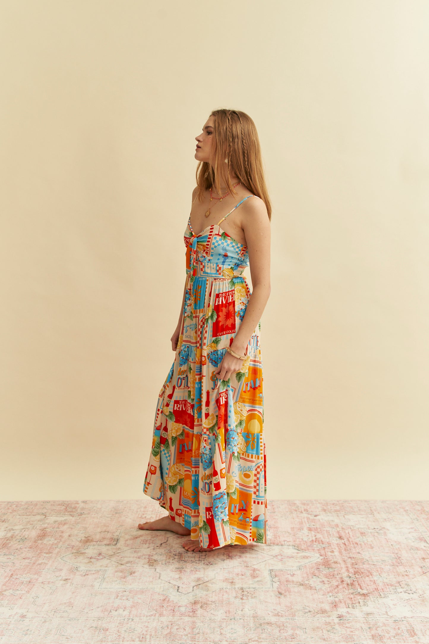 SUN LOUNGER PRINT BAMBI MAXI