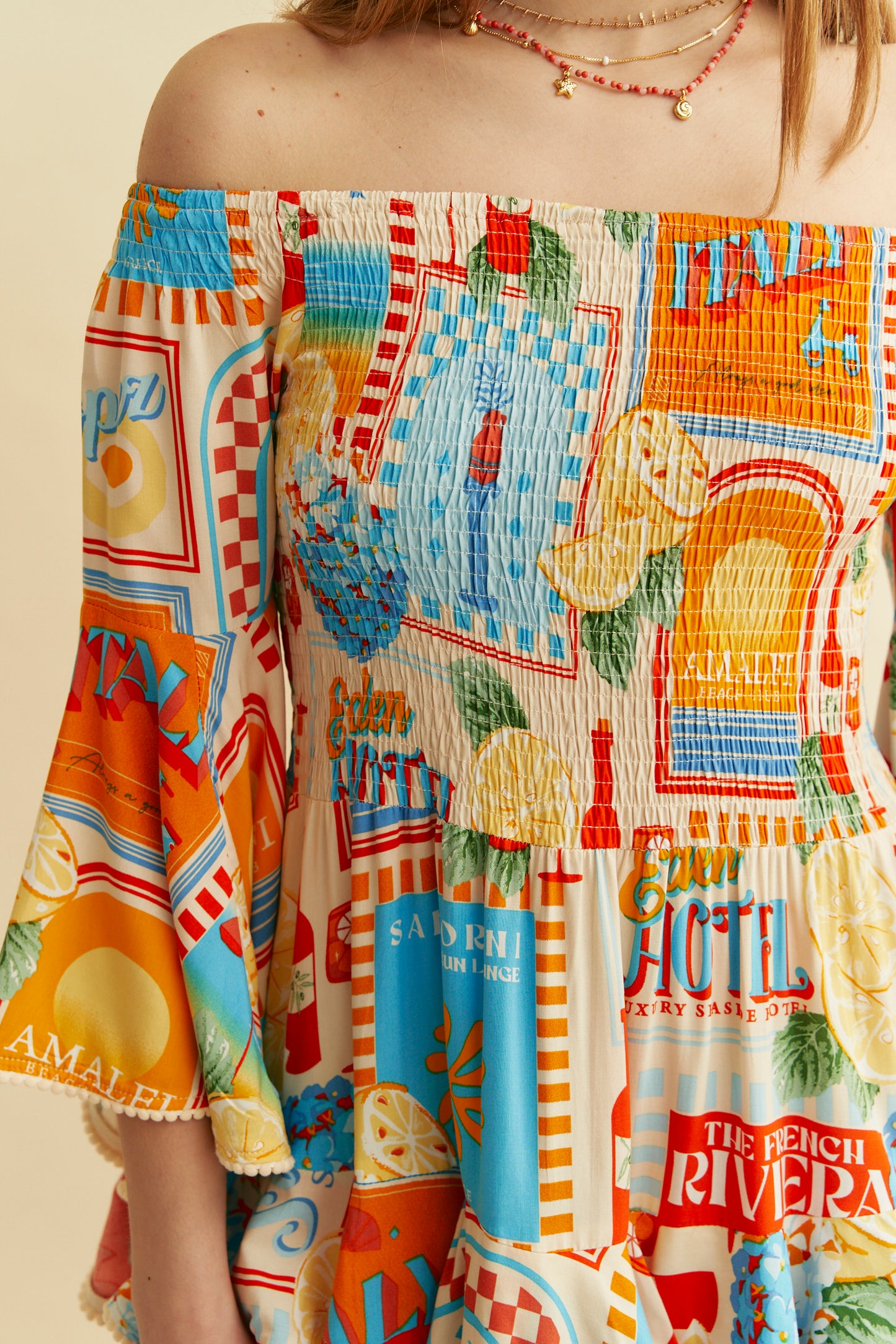 SUN LOUNGER PRINT PRIMROSE MINI
