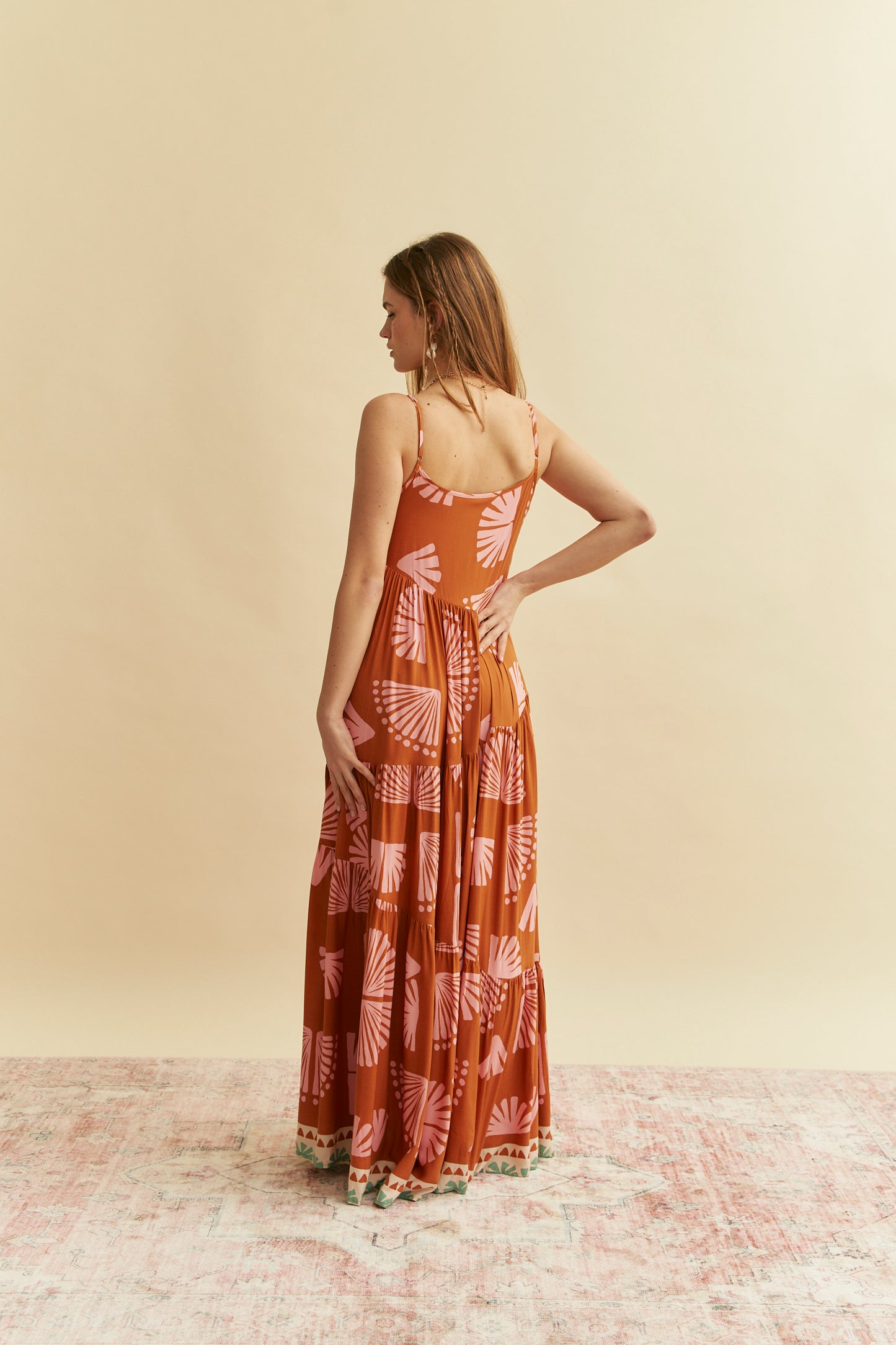 SUGA PRINT WINONA MAXI DRESS