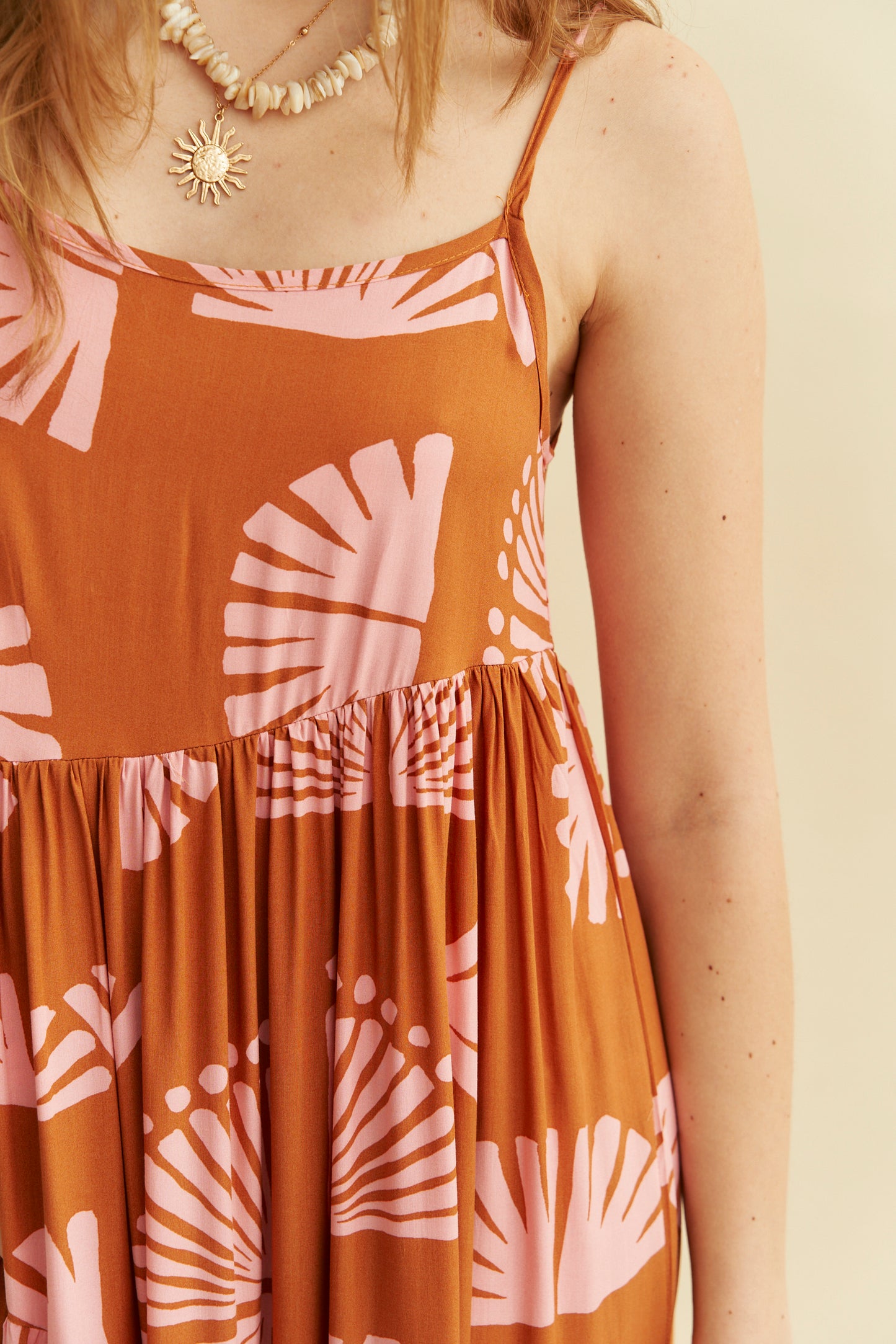 SUGA PRINT WINONA MAXI DRESS