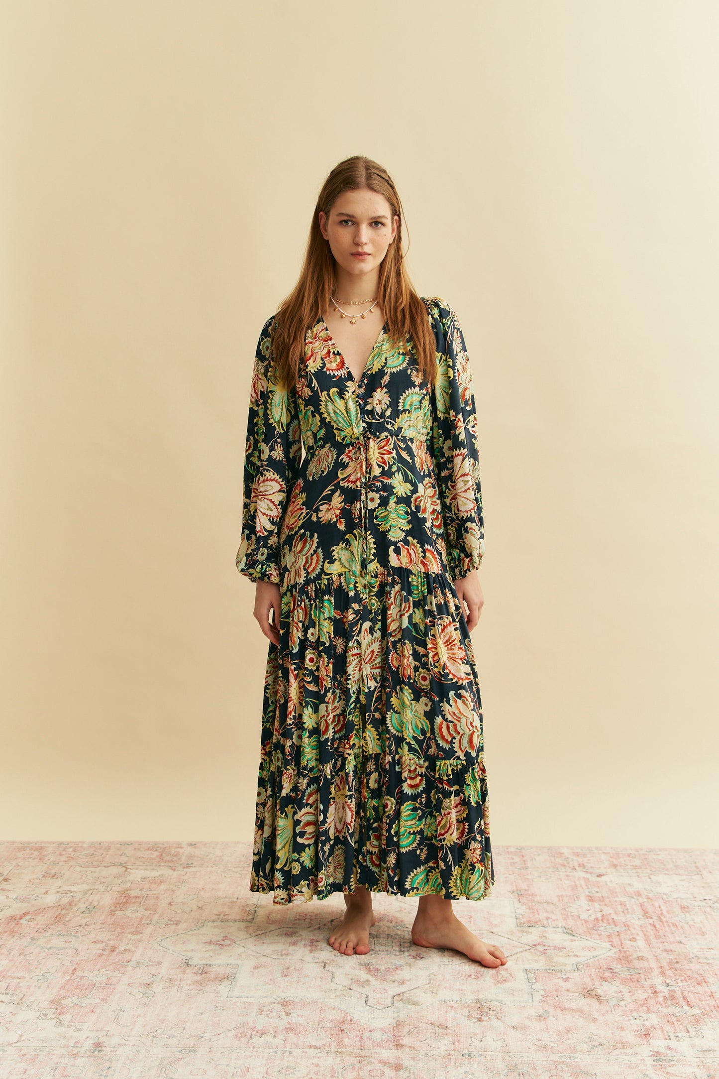 WILD FLORAL TERESA MAXI