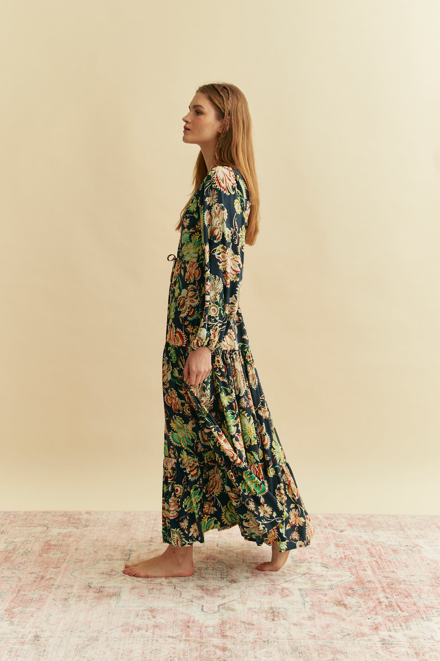 WILD FLORAL TERESA MAXI