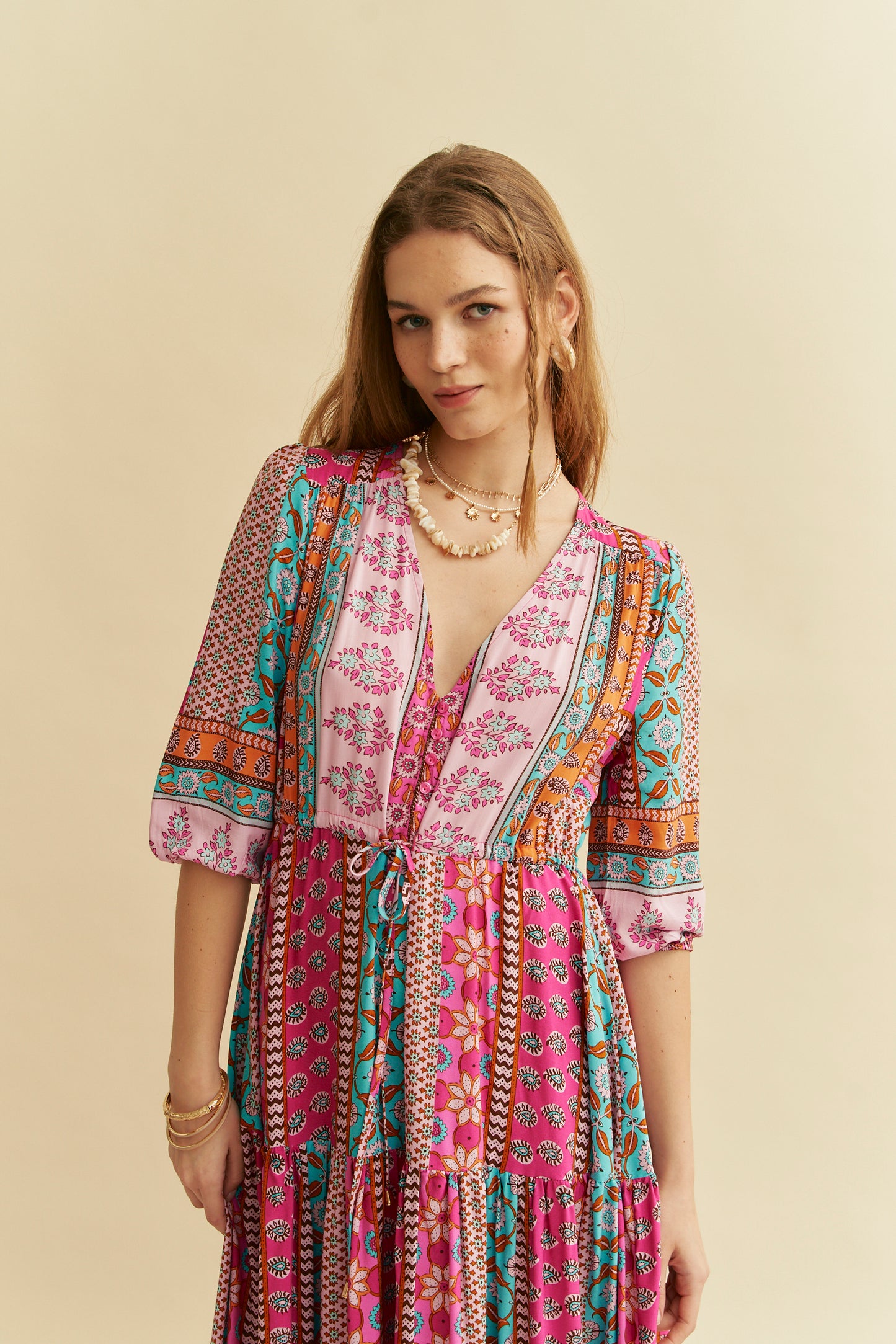 CEDELLA PRINT TESSA MAXI