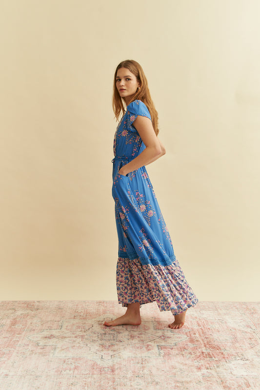 HAILEE PRINT MIKA MAXI DRESS