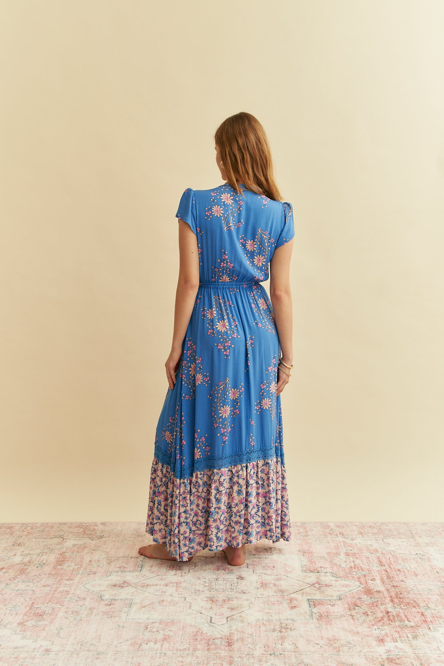 HAILEE PRINT MIKA MAXI DRESS