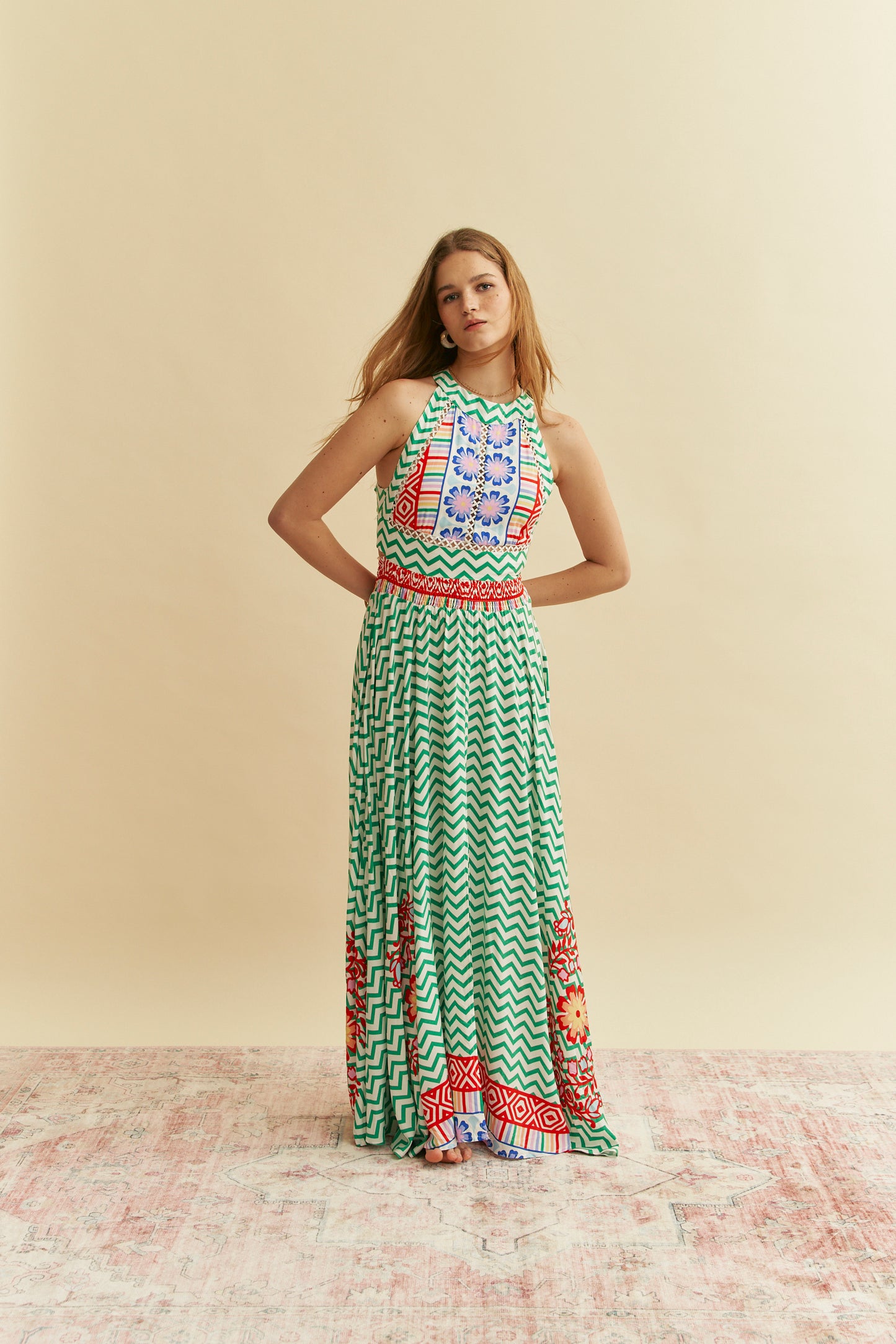 ZIGGY ZA PRINT ENDLESS SUMMER MAXI