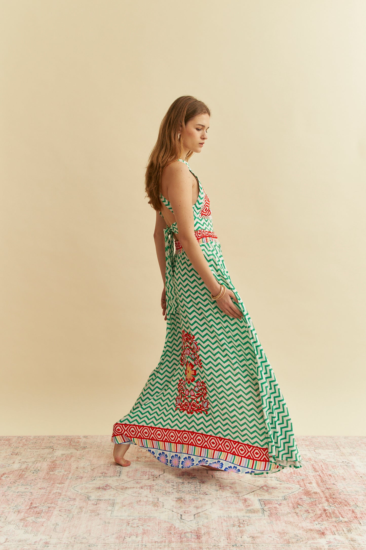 ZIGGY ZA PRINT ENDLESS SUMMER MAXI