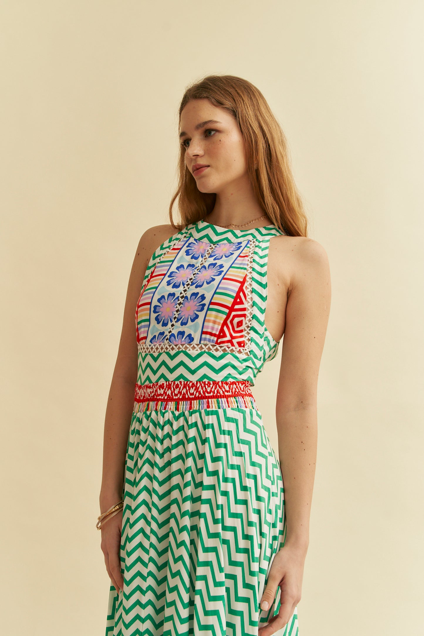 ZIGGY ZA PRINT ENDLESS SUMMER MAXI