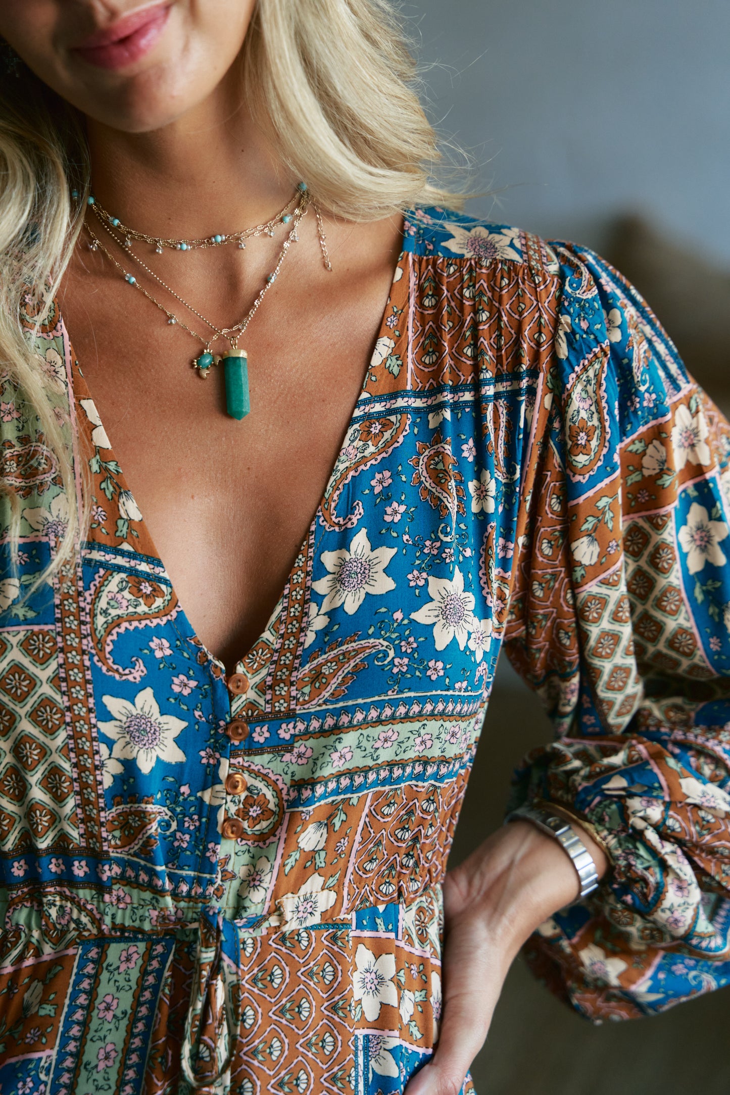 IZABELLE PRINT TERESA MAXI