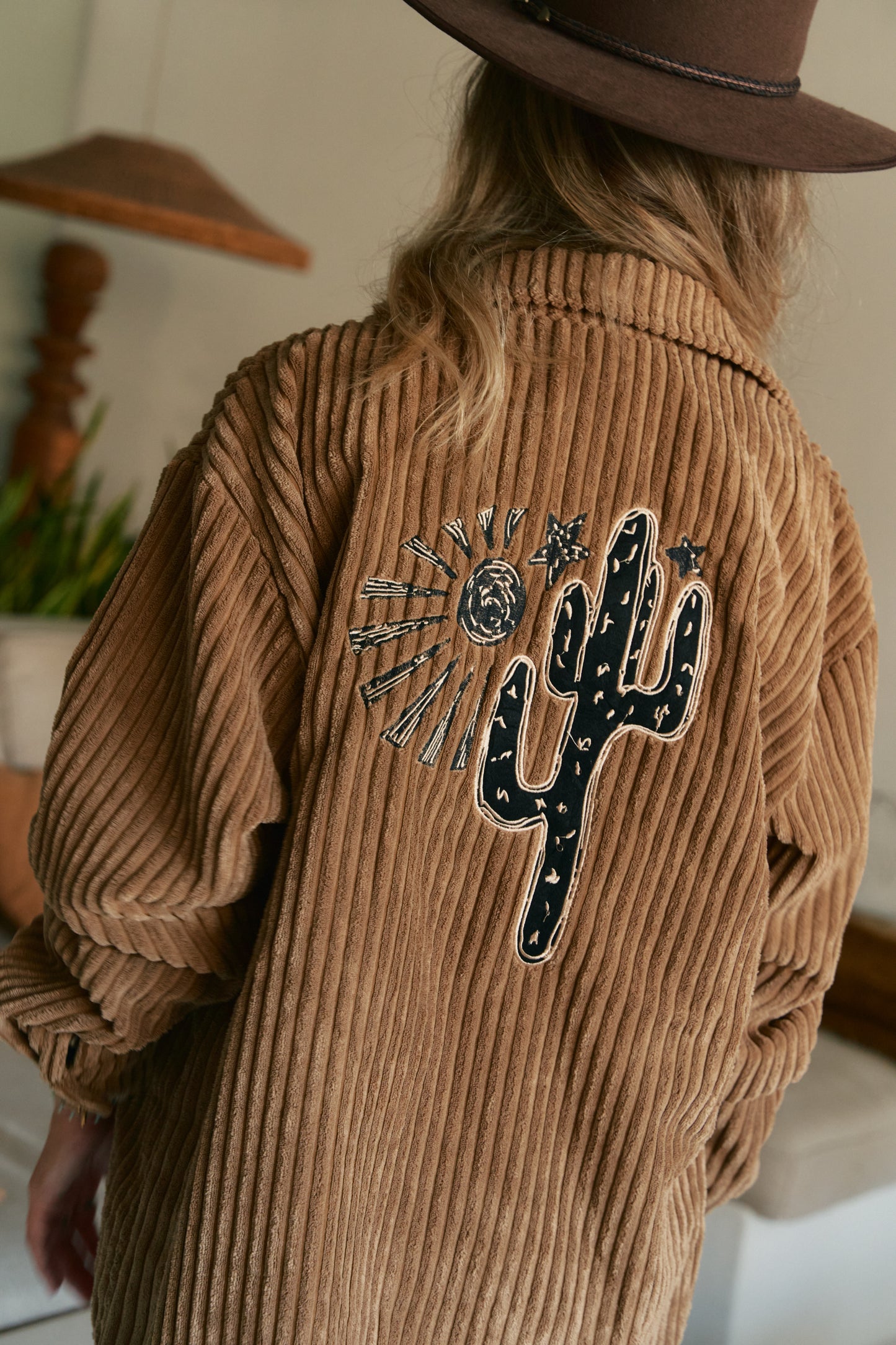 TEXAS CHORD SHIRT JACKET TOFFEE