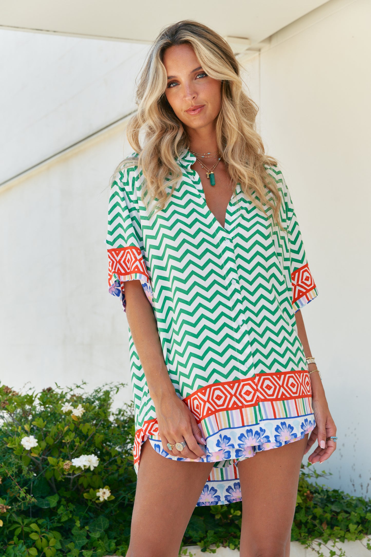 ZIGGY ZA PRINT TOP LOLA SHIRT