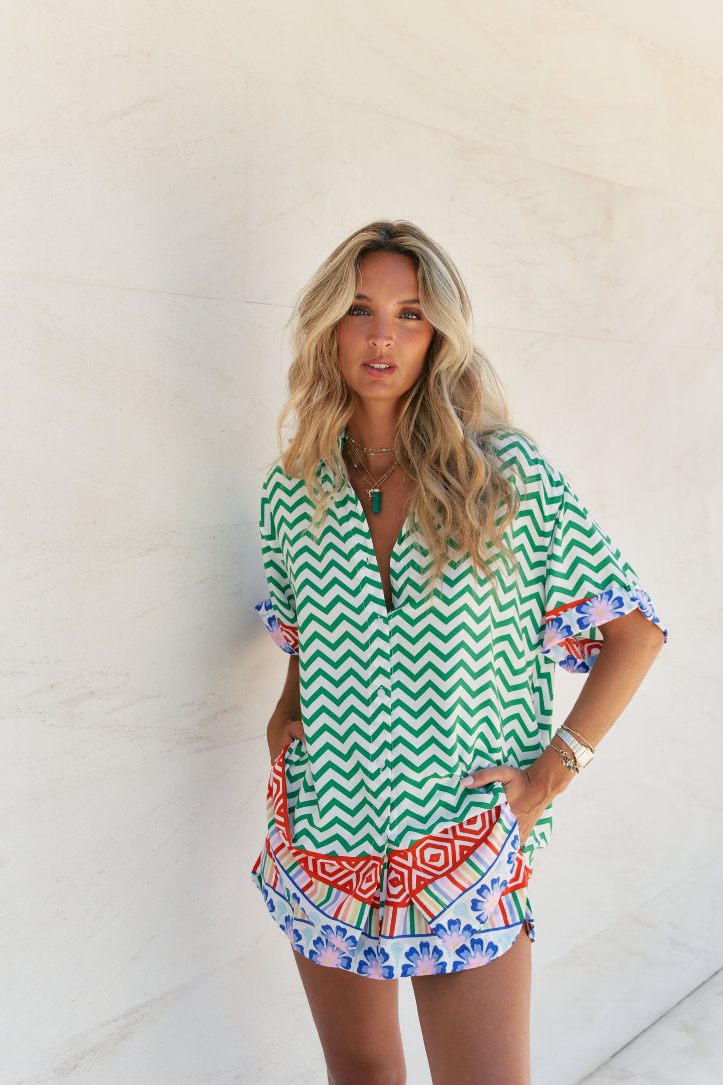 ZIGGY ZA PRINT TOP LOLA SHIRT