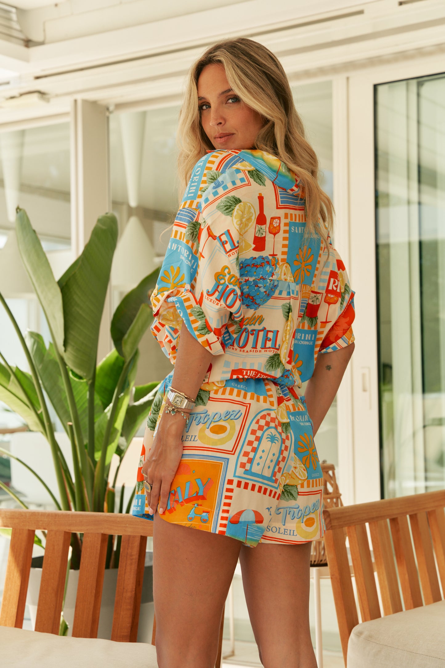 SUN LOUNGER PRINT CHARLIE SHORTS