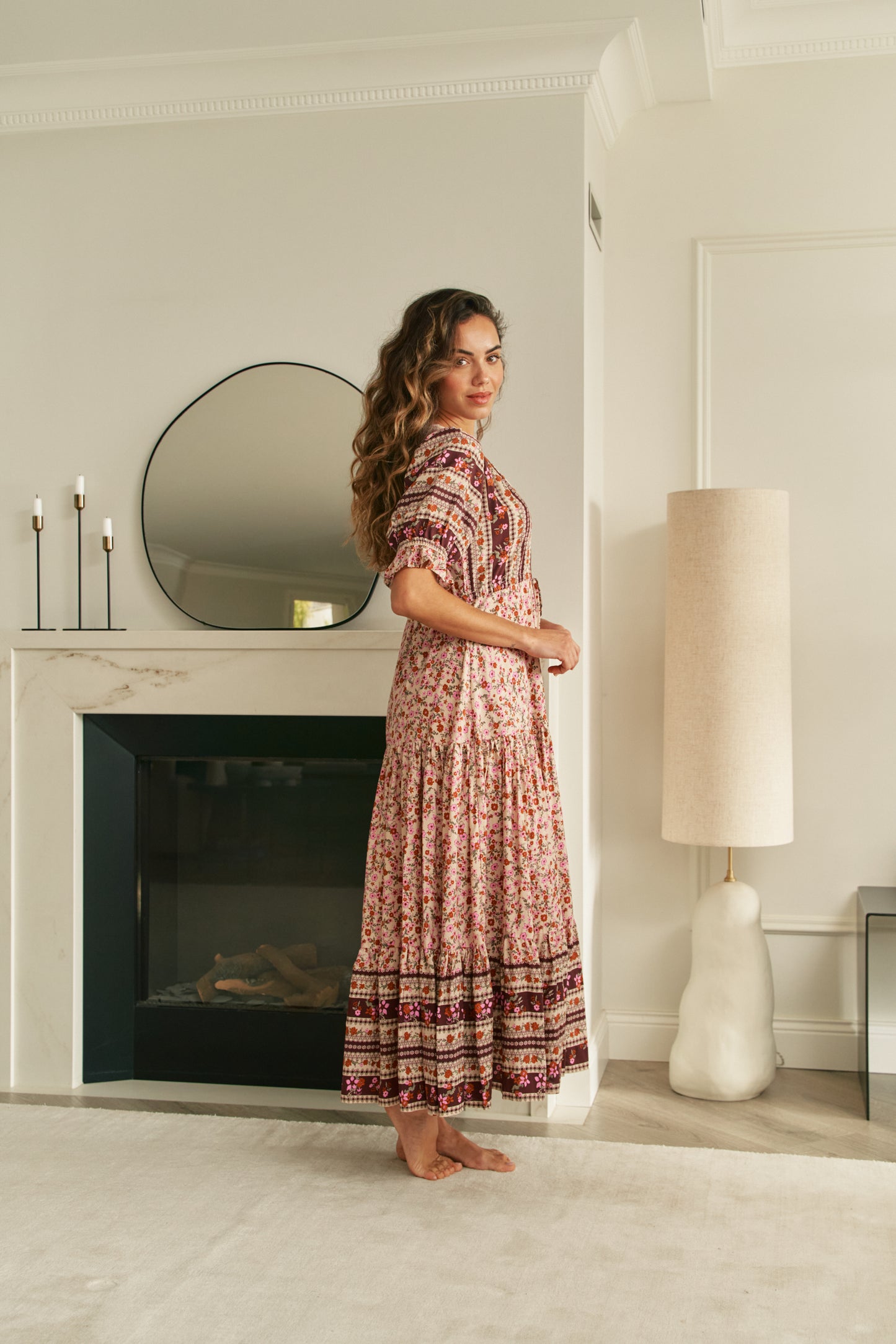 MADELENE PRINT LORENA MAXI DRESS
