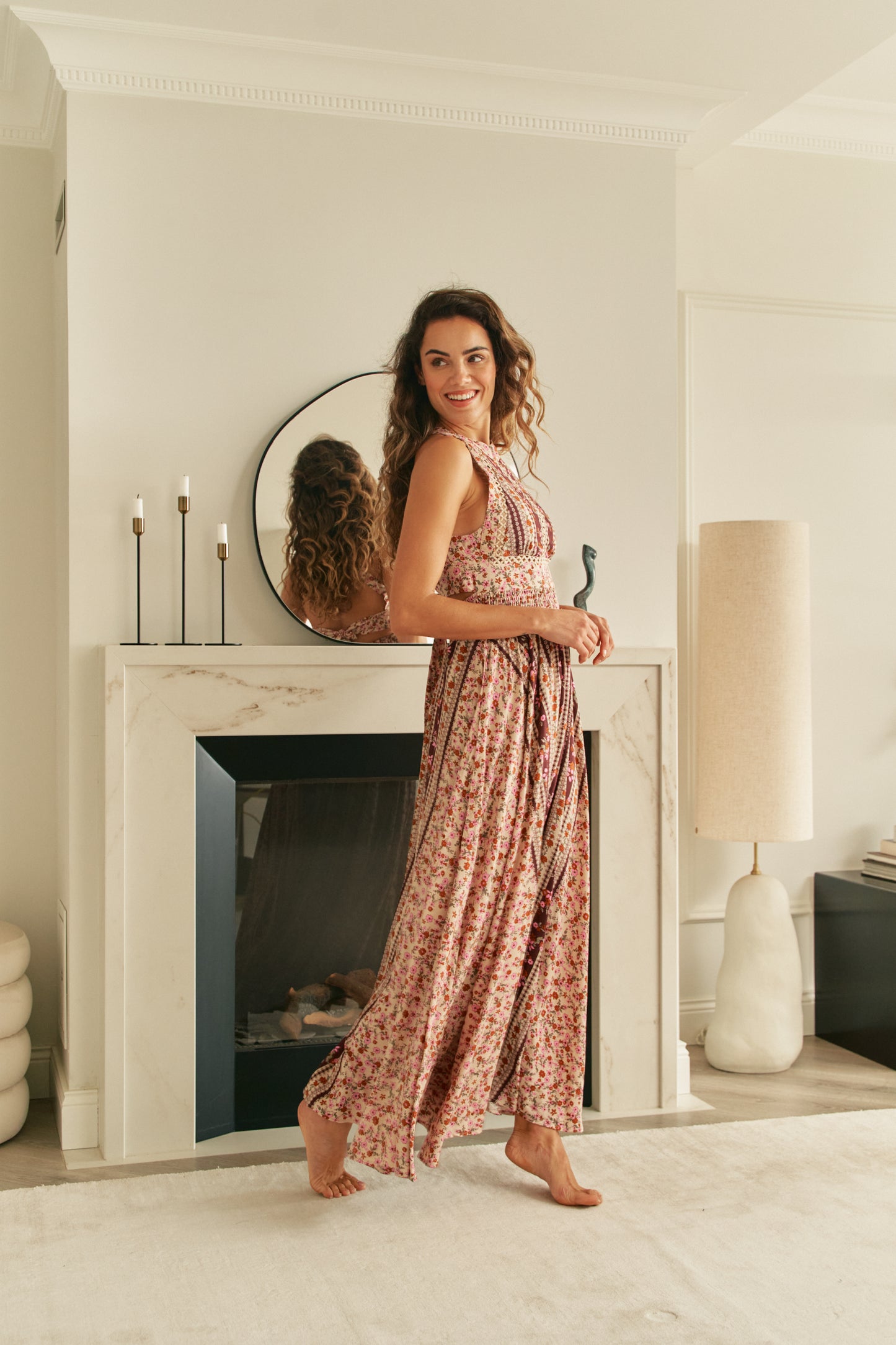 MADELENE PRINT ENDLESS SUMMER MAXI