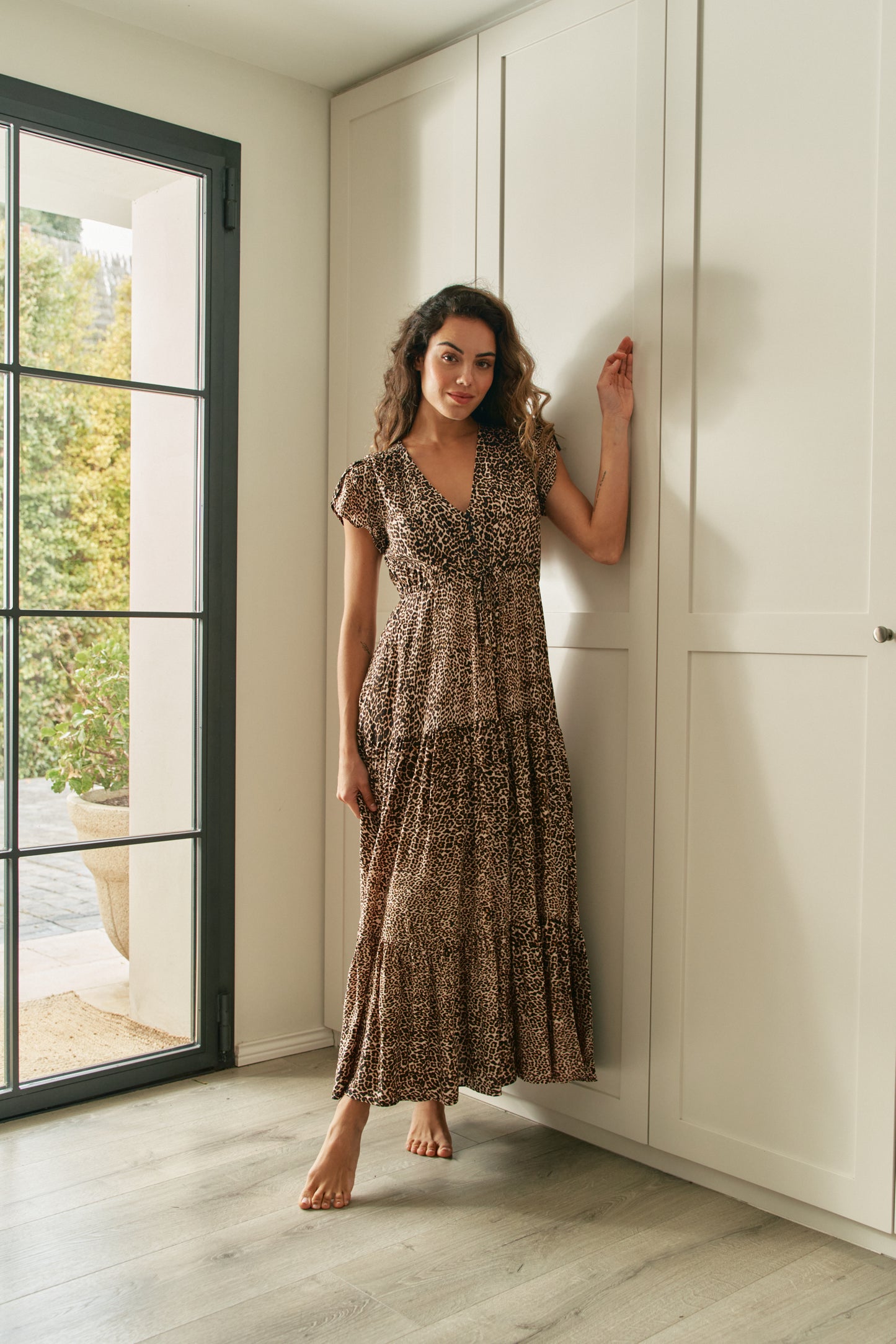 CHASER PRINT MELISSA MAXI DRESS