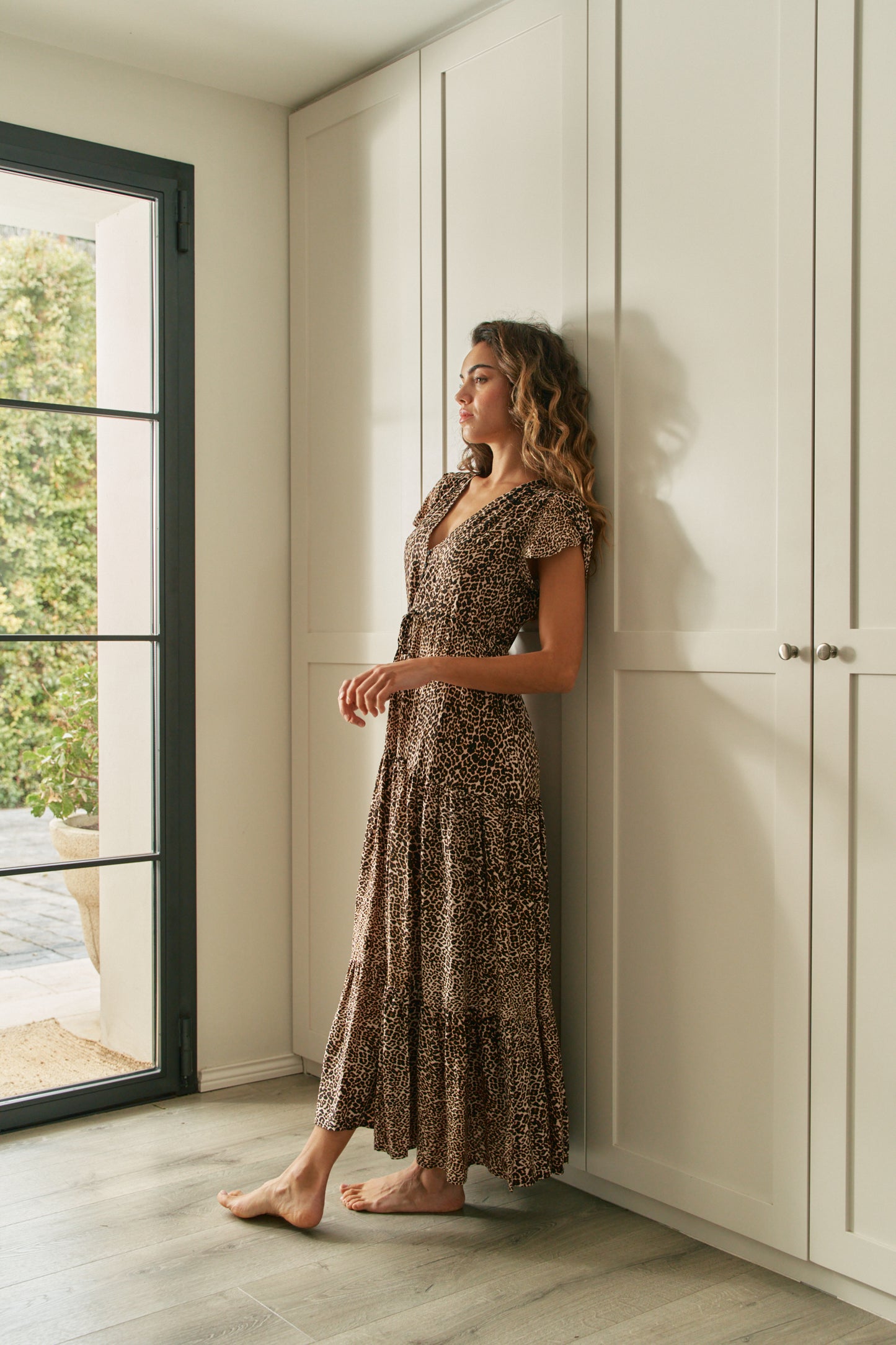CHASER PRINT MELISSA MAXI DRESS