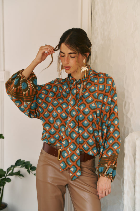 BIANCA PRINT IMOGEN BLOUSE